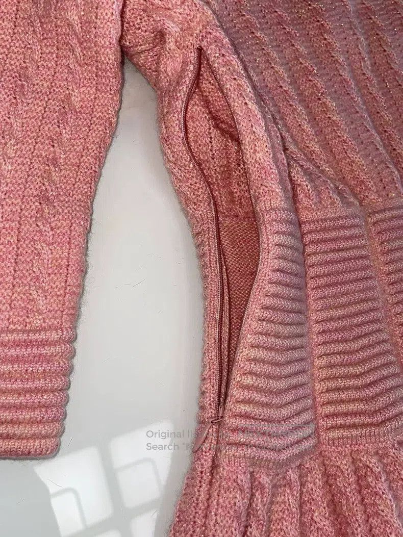 Chanel Chanel Knitted pink dress Size XS / US 0-2 / IT 36-38 - 8 Thumbnail