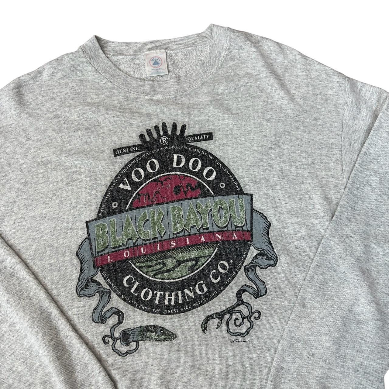 Vintage Vintage voo doo black bayon sweatshirt size: L Size US L / EU 52-54 / 3 - 2 Thumbnail