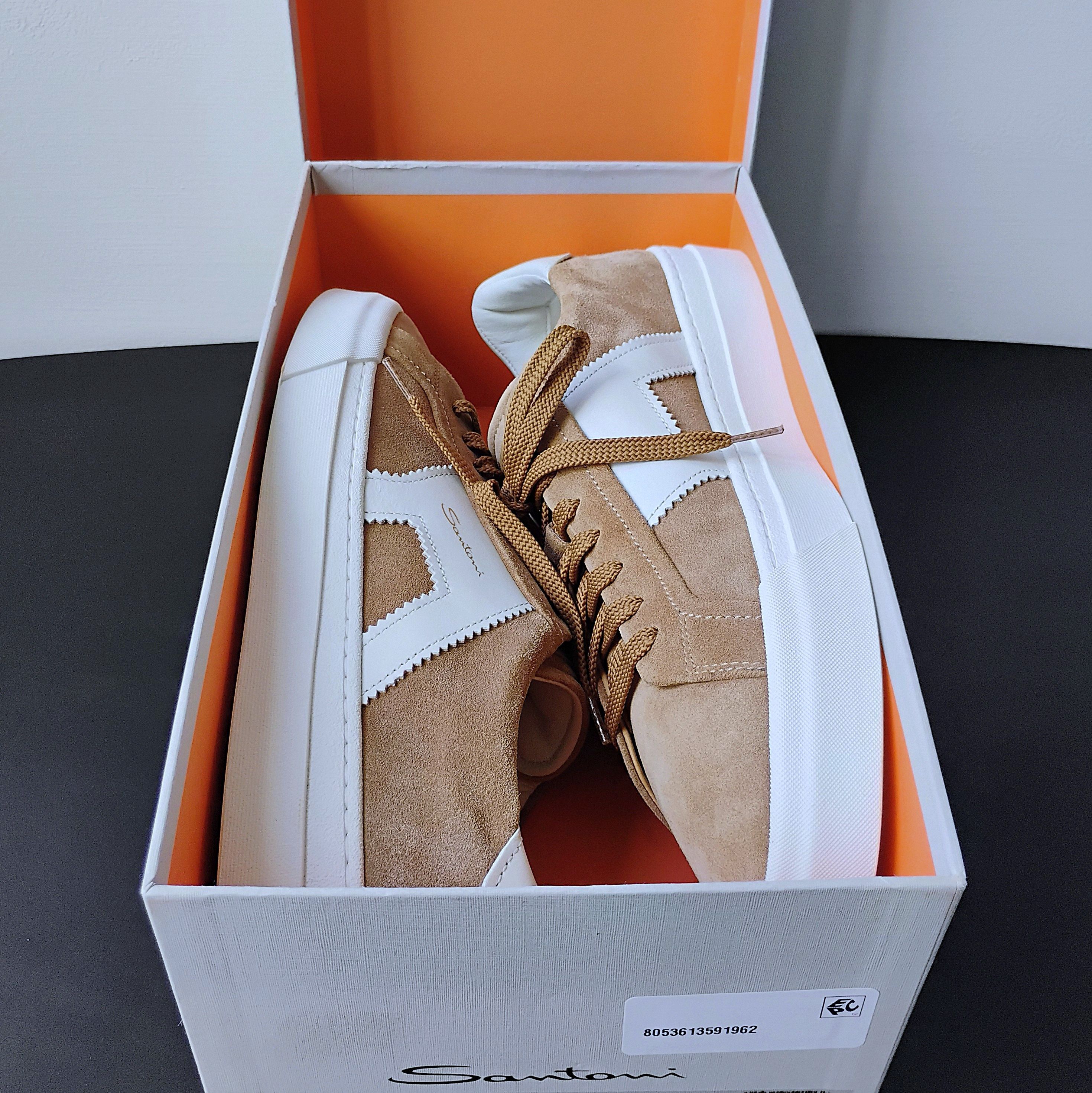 Santoni Santoni Men DBS1 Sneaker in Luxury & Beautiful-Made in Italy Size US 12 / EU 45 - 17 Thumbnail