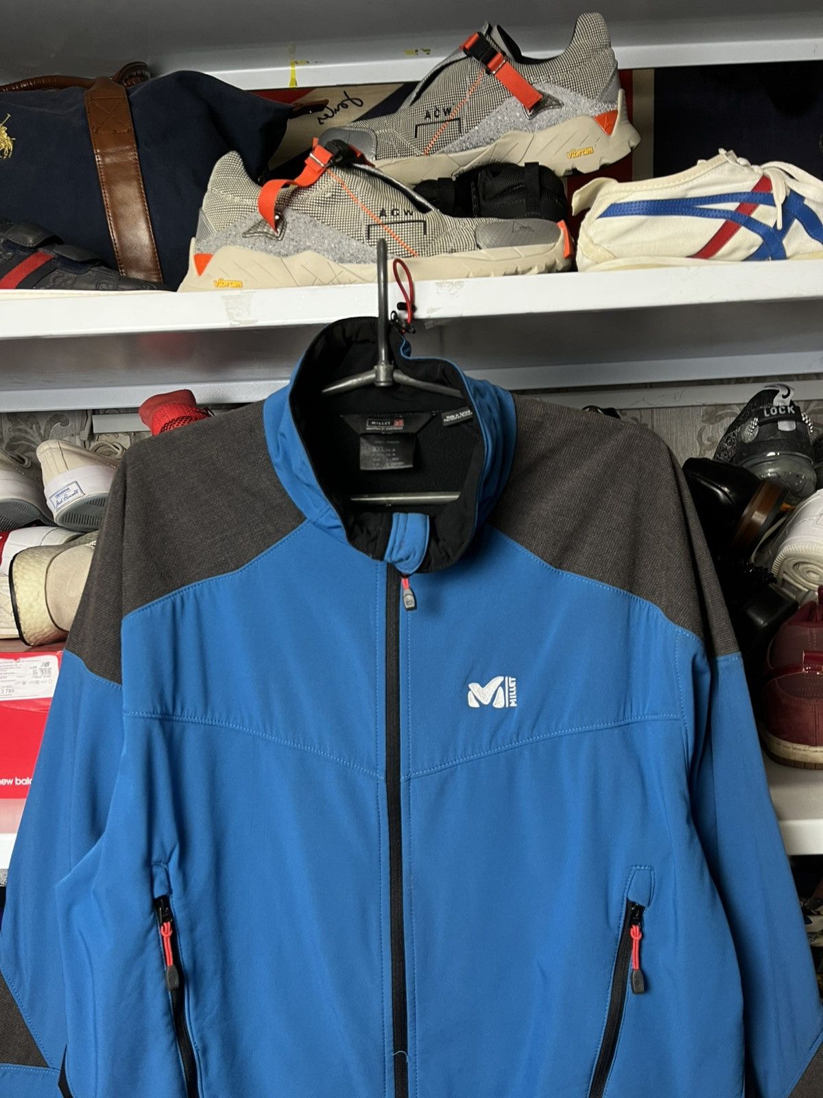 Other Millet Pro Touring Polartec Blue Softshell Jacket Large Size US XL / EU 56 / 4 - 2 Thumbnail
