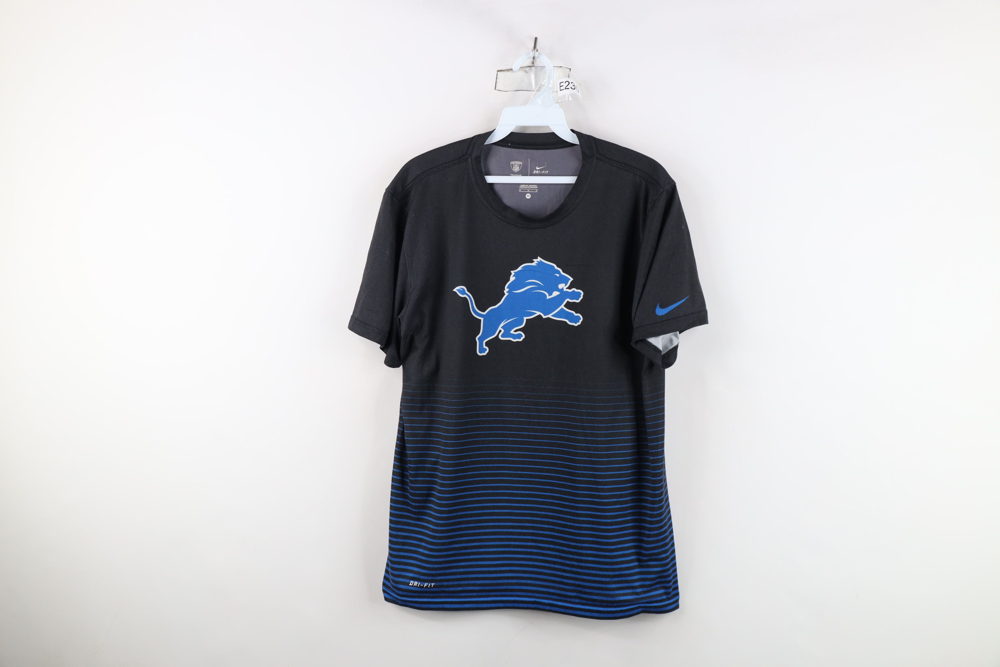 Nike Nike NFL Training Lions Football Short Sleeve T-Shirt Size US M / EU 48-50 / 2 - 1 Thumbnail