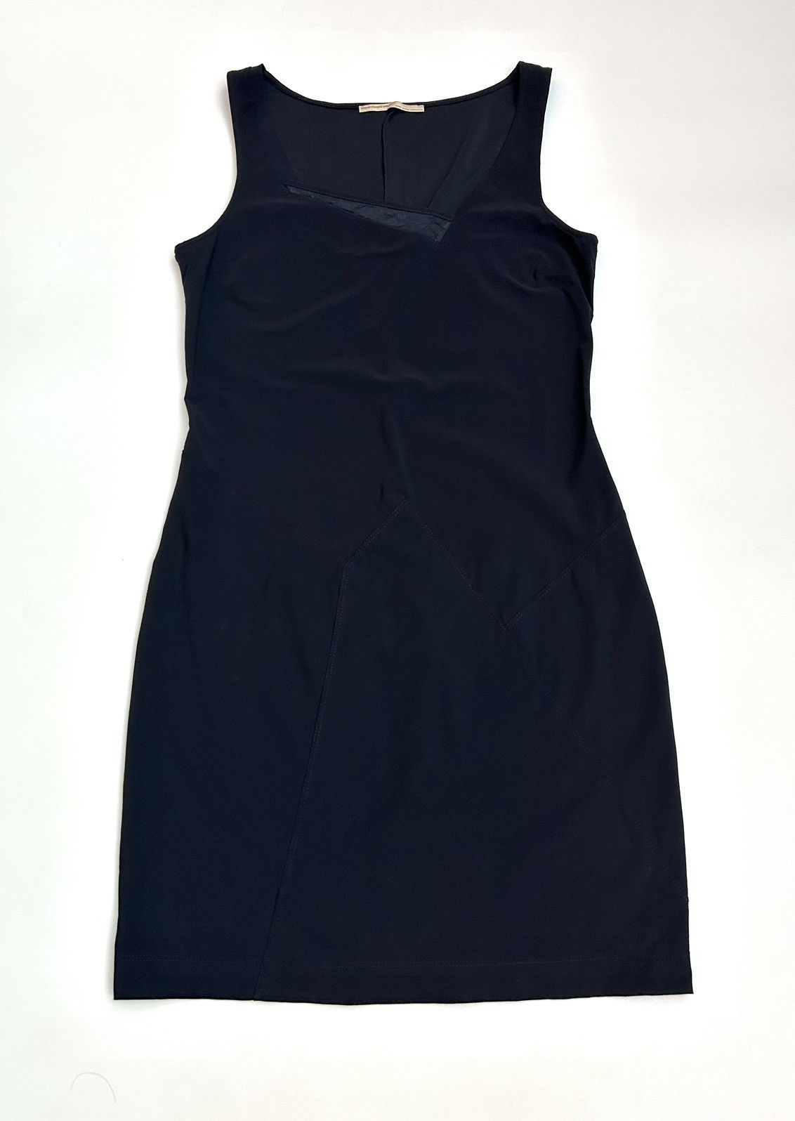 Marithe + Francois Girbaud × Vintage Marithe Francois Girbaud Sleeveless Black Midi Dress Size L / US 10 / IT 46 - 1 Thumbnail