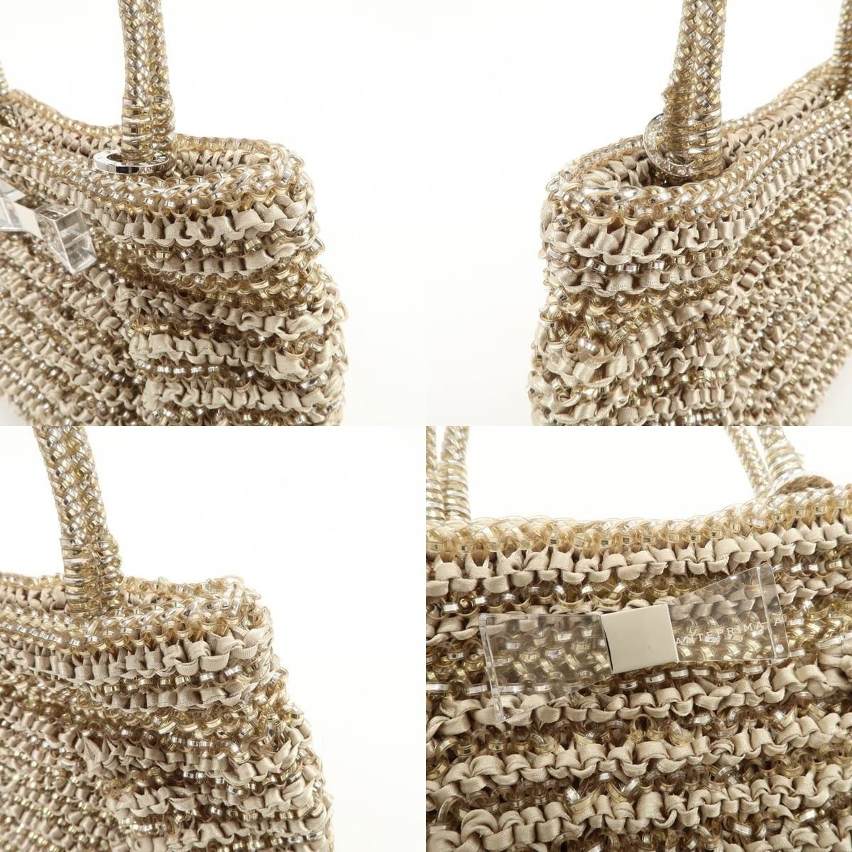 ANTEPRIMA Anteprima Wire Bag PVC Shoulder Beige Size ONE SIZE - 6 Thumbnail