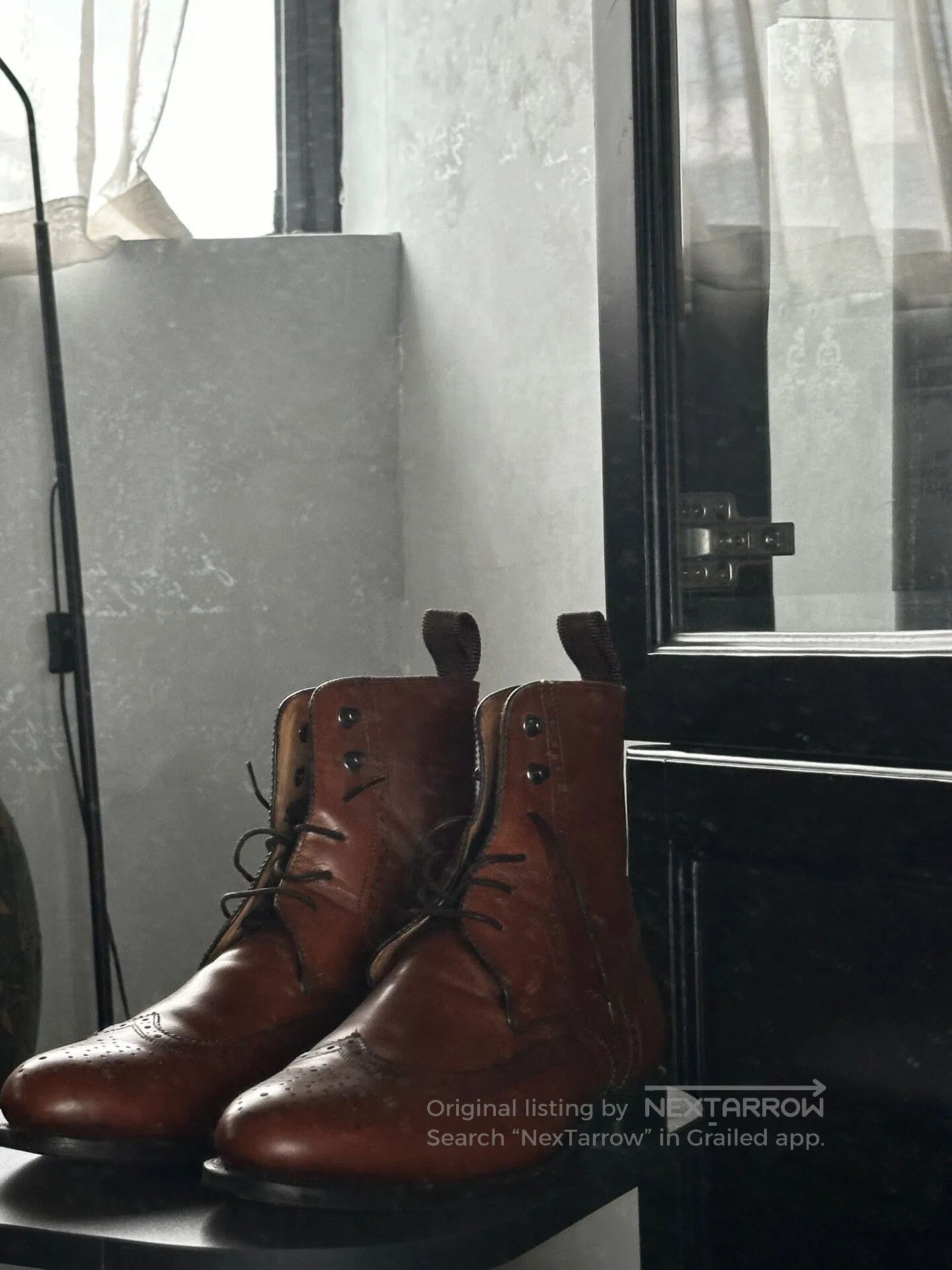 Jean Paul Gaultier jean paul gaultie Gaultier carved long boots| Size US 10 / EU 43 - 1 Thumbnail