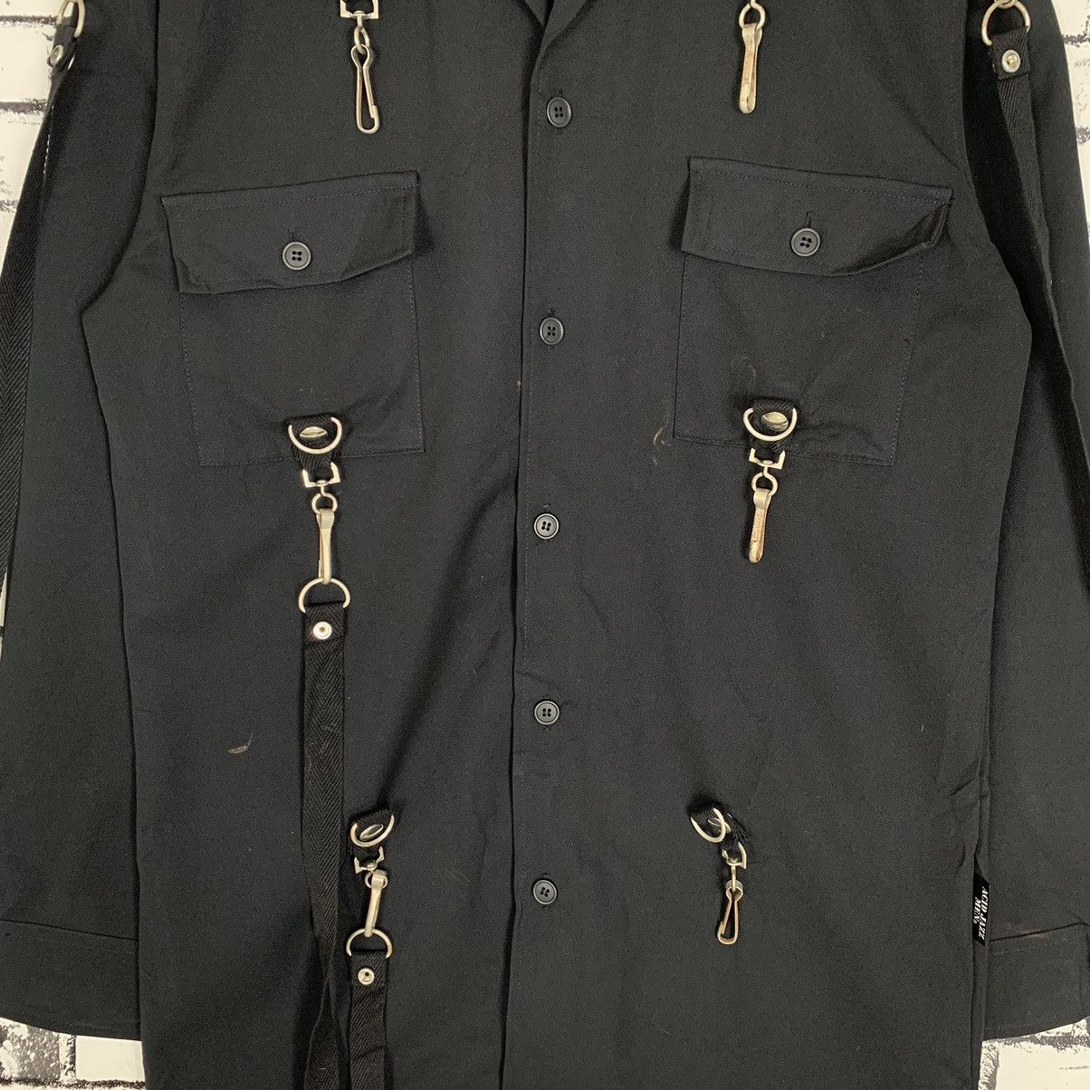 Seditionaries Acid Jazz Men Design Punk Bondage Shirt Size US M / EU 48-50 / 2 - 5 Thumbnail