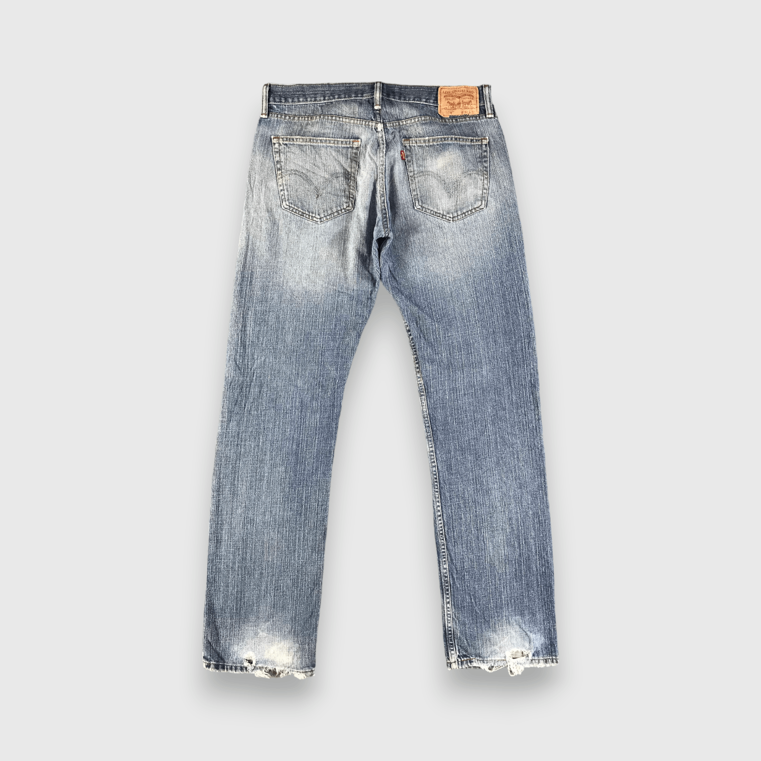 Levi's Vintage Blue Wash Levis 514 Jeans-J3151 Size US 35 - 2 Thumbnail