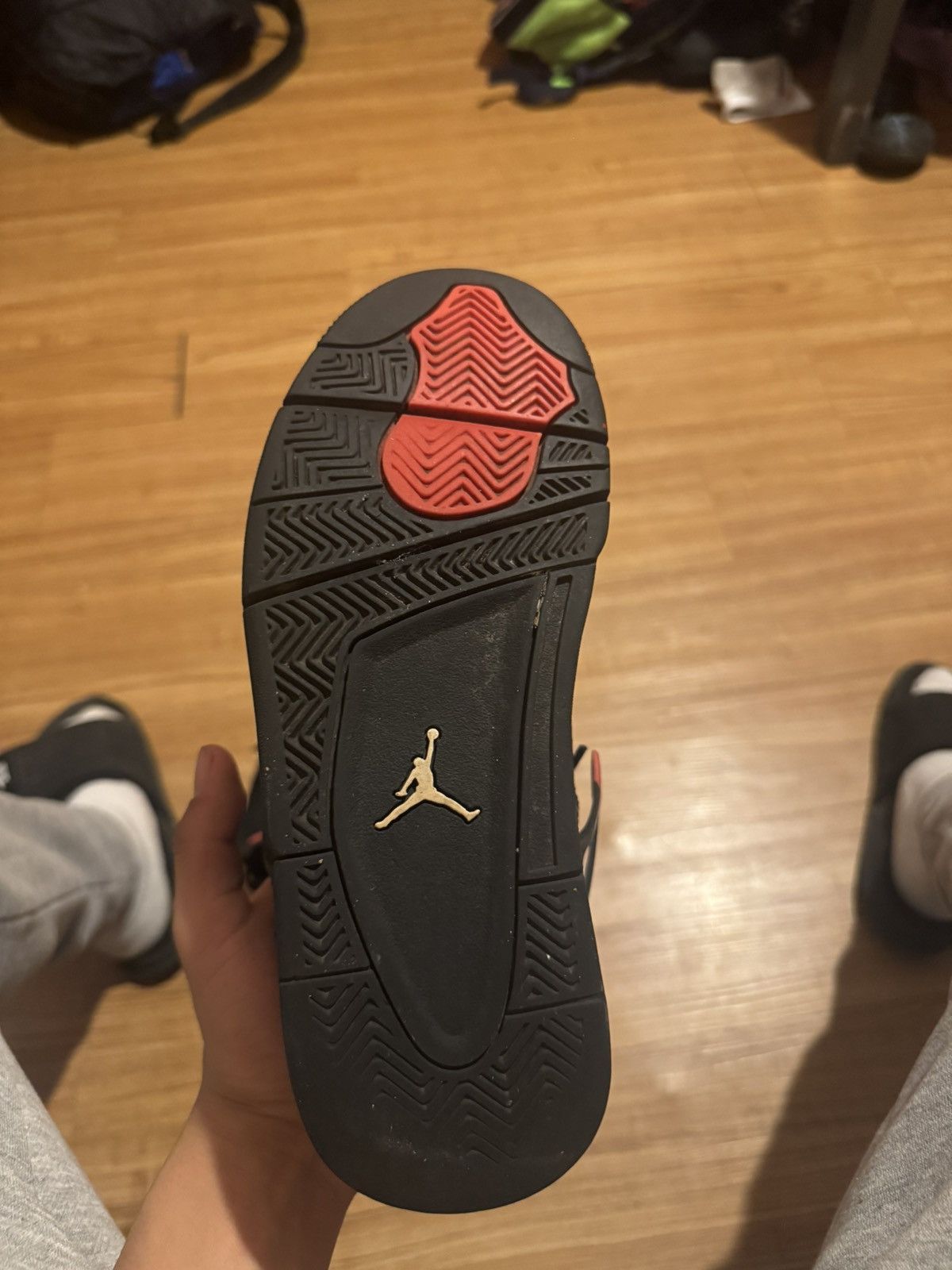 Jordan Brand Jodran 4 red thunders Size US 7 / EU 40 - 7 Thumbnail