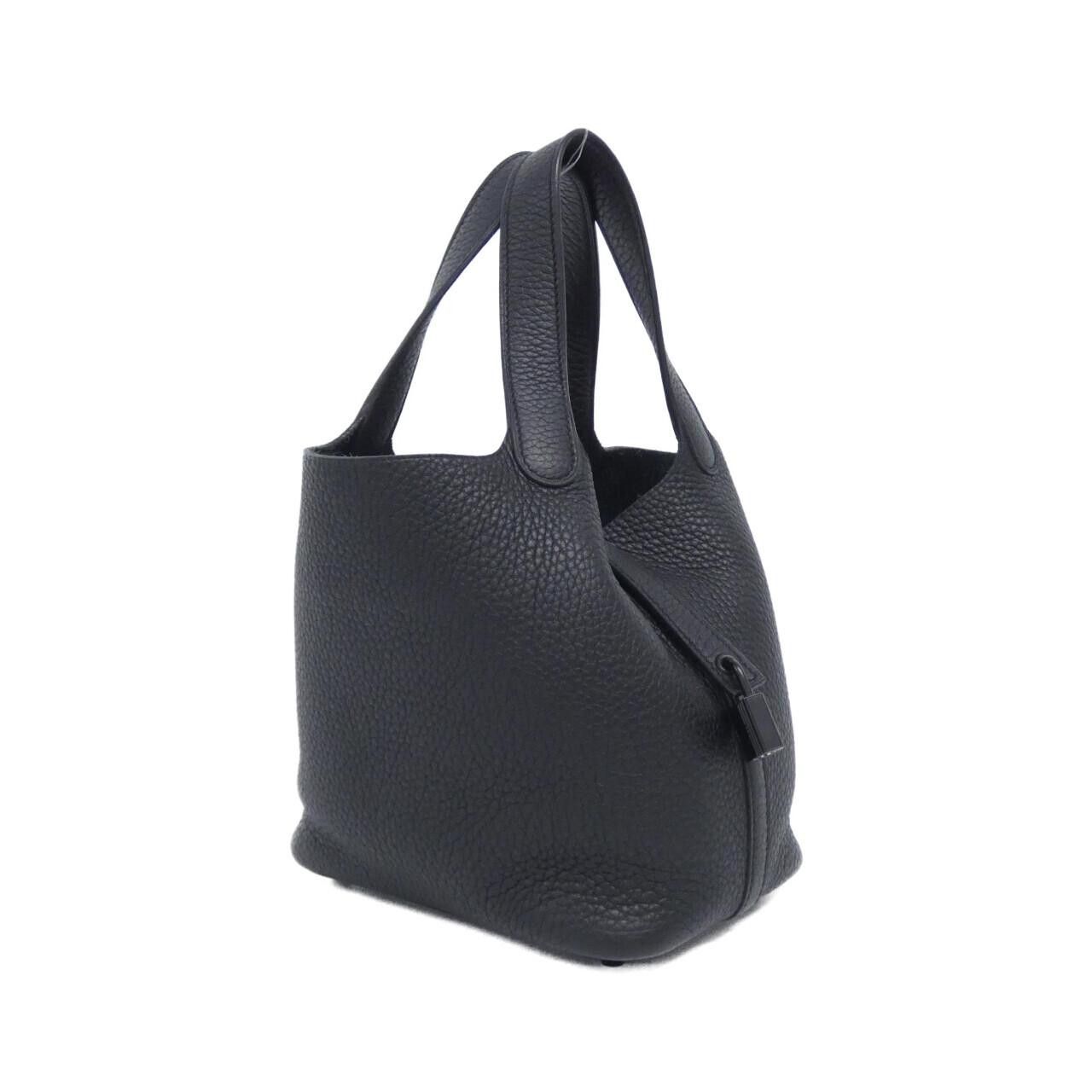 Hermes Hermes Hermes Picotin Lock Monochrome Taurillon Clemence Handbag Leather Handbag Z DUTY FREE for USA Size ONE SIZE - 1 Thumbnail