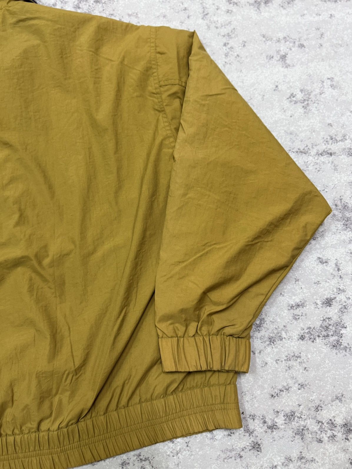 Beverly Hills Polo Club Vintage BHPC mustard yellow patterned fleece lining jacket Size US M / EU 48-50 / 2 - 18 Thumbnail