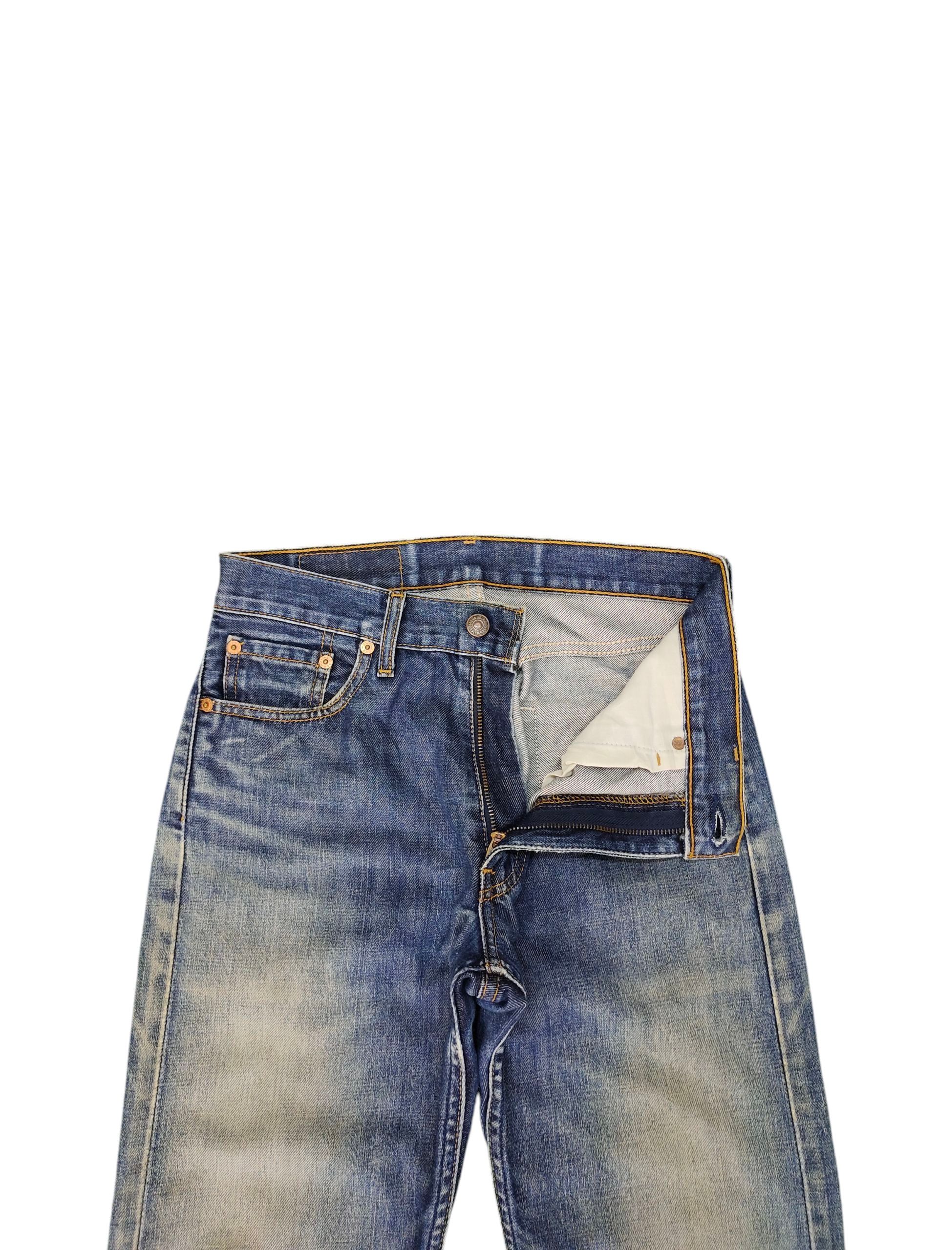 Levi's Vintage Clothing Vintage Levis 505 Clawmark Distress Faded Denim Jeans Size US 29 - 7 Thumbnail