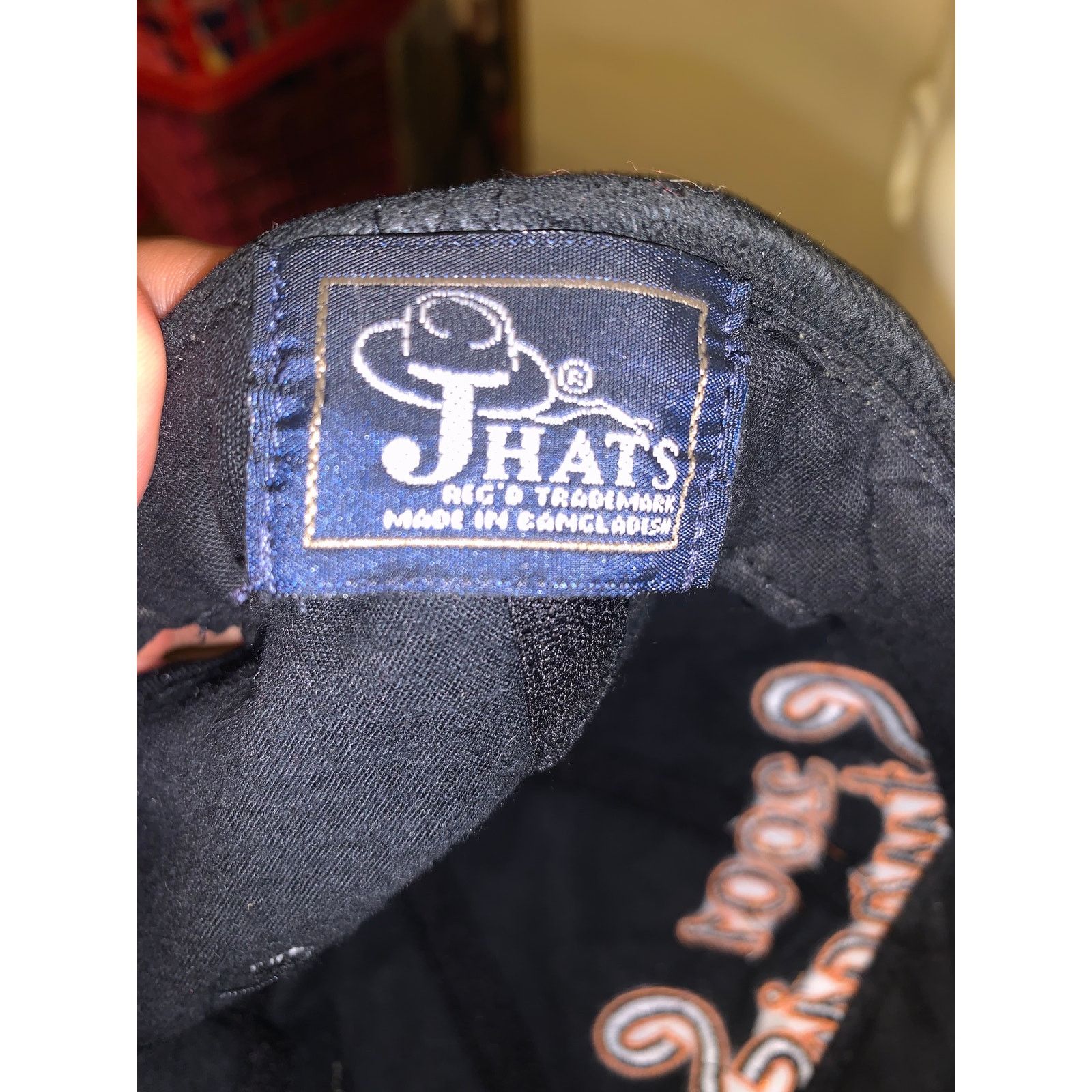 Harley Davidson × Vintage 2001 Sturgis Motorcycle Rally Leather Strapback Hat Black Size ONE SIZE - 6 Thumbnail
