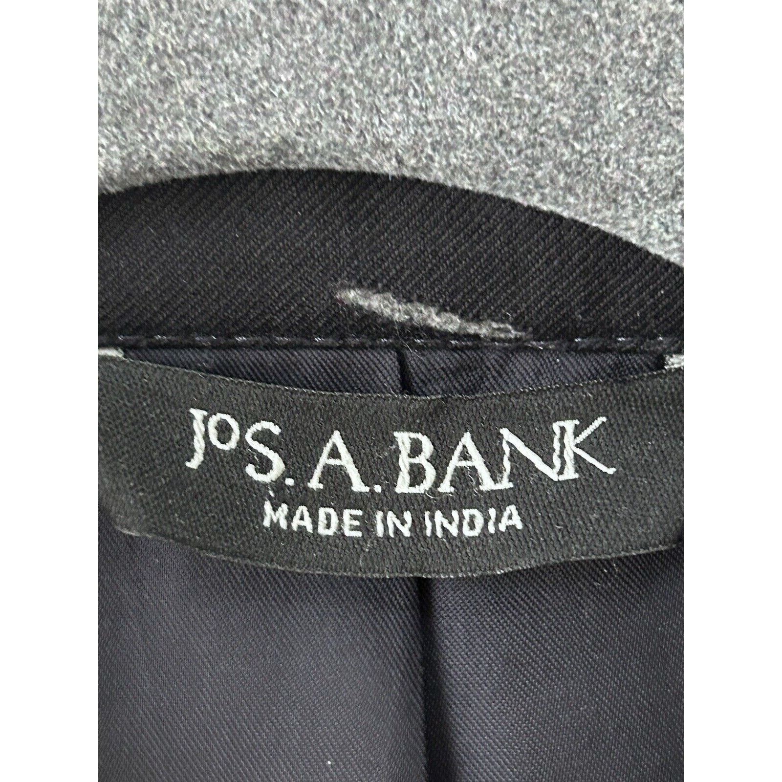 Jos. A. Bank Men's Jos. A. Bank Black 2-Button Suit Jacket Sz 42s Size 42S - 4 Thumbnail