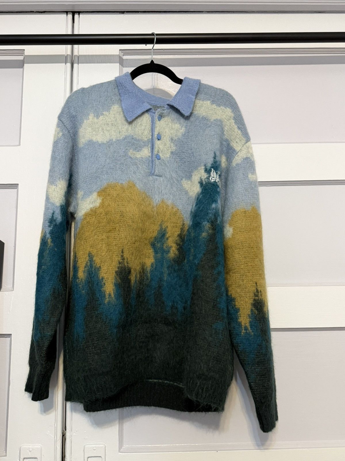 KITH Spruce Cardigan カーディガン 20FW Kith Kith Spruce Cardigan Green/Multi | Grailed