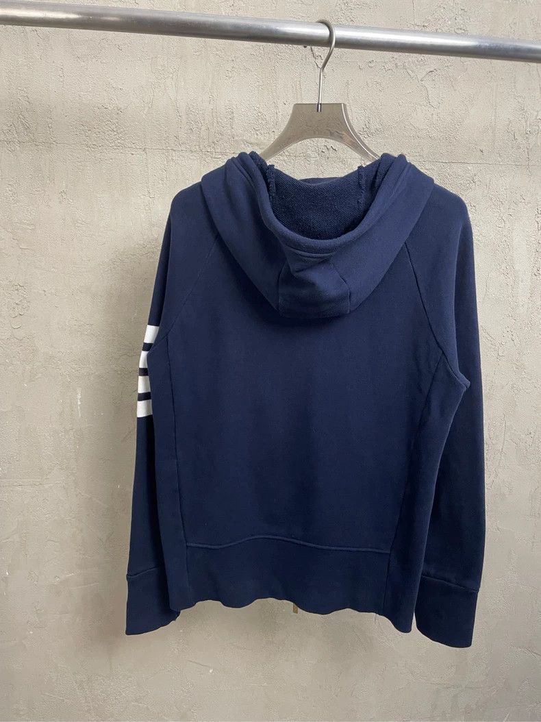 Thom Browne Thom browne Dark blue four-striped zipper jacket 2504-Nexta Size US S / EU 44-46 / 1 - 2 Thumbnail