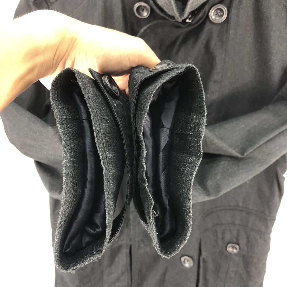 Zara Vintage 00’s Zara Man Double Breasted Zipper Jacket Size US M / EU 48-50 / 2 - 14 Thumbnail
