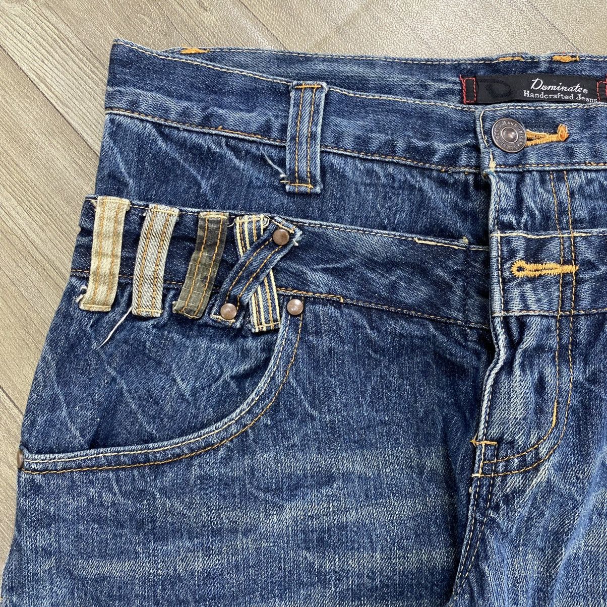 Japanese Brand 2000s Breathmint Double Waist Faded Beauty Beast Lgb Jeans Size US 32 / EU 48 - 12 Thumbnail