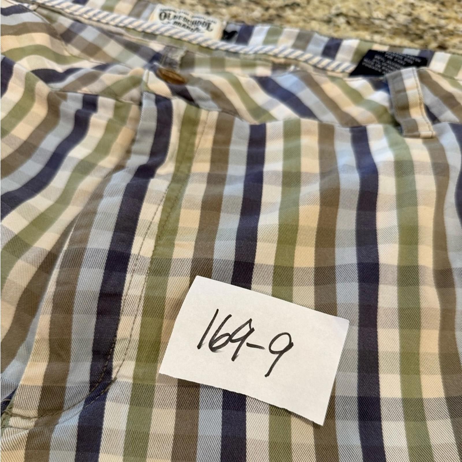 Other Old School Brand plaid chino shorts blue green cream 42” Size US 42 / EU 58 - 10 Thumbnail
