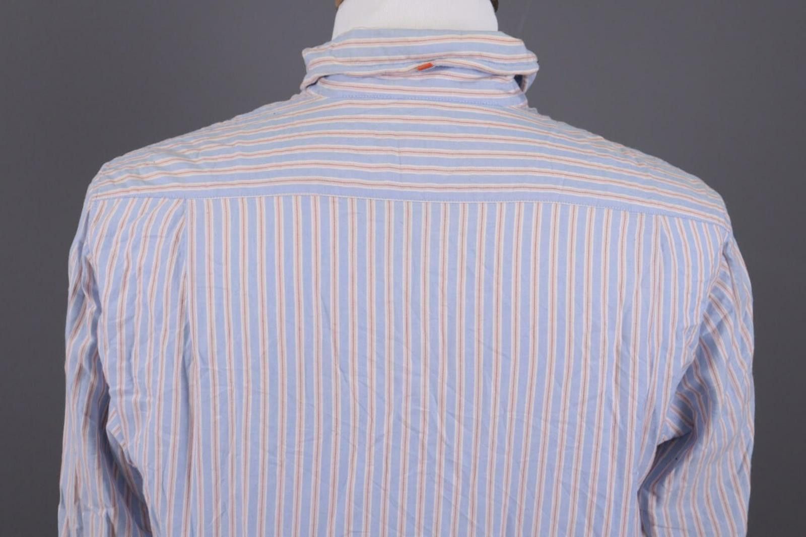 Hugo Boss Hugo Boss Multicolor Striped Floral Shirt Size M Size US M / EU 48-50 / 2 - 11 Thumbnail