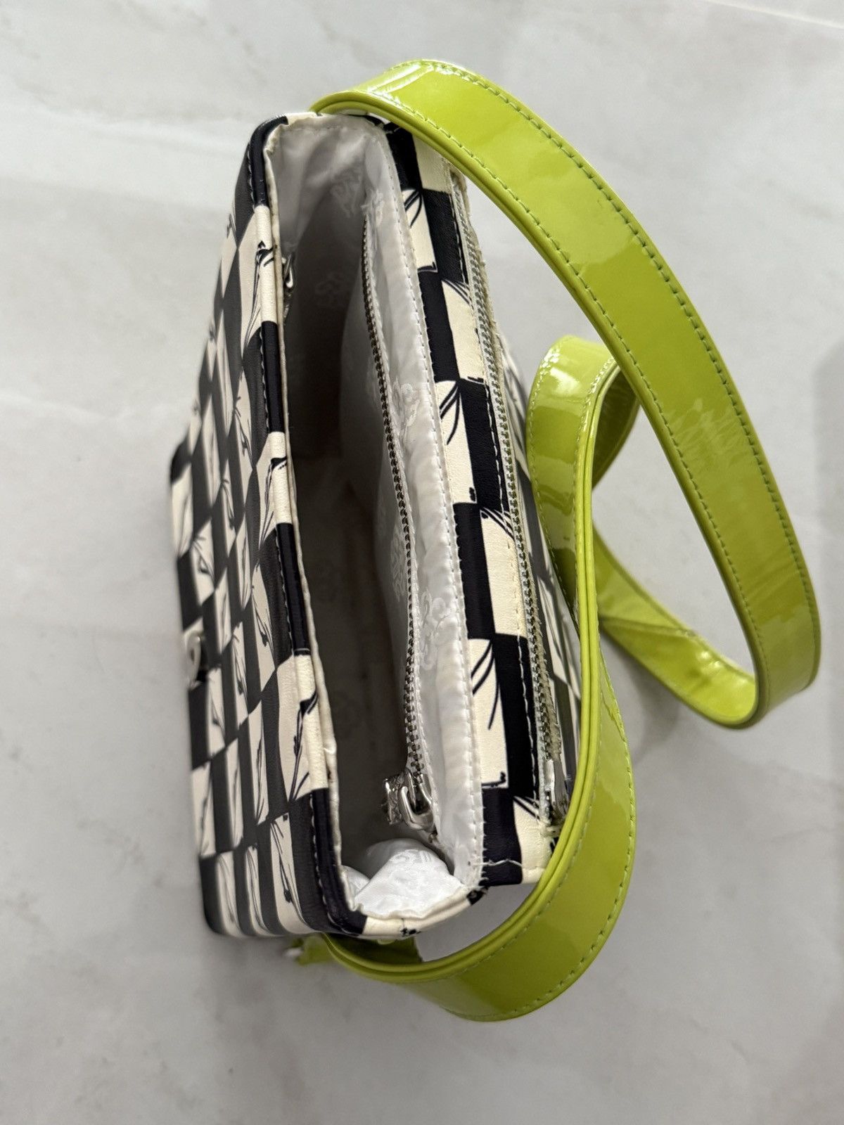 Chrome Hearts Chrome Hearts Mattyboy 99eyes Leather Bag with Green Strap Size ONE SIZE - 13 Thumbnail