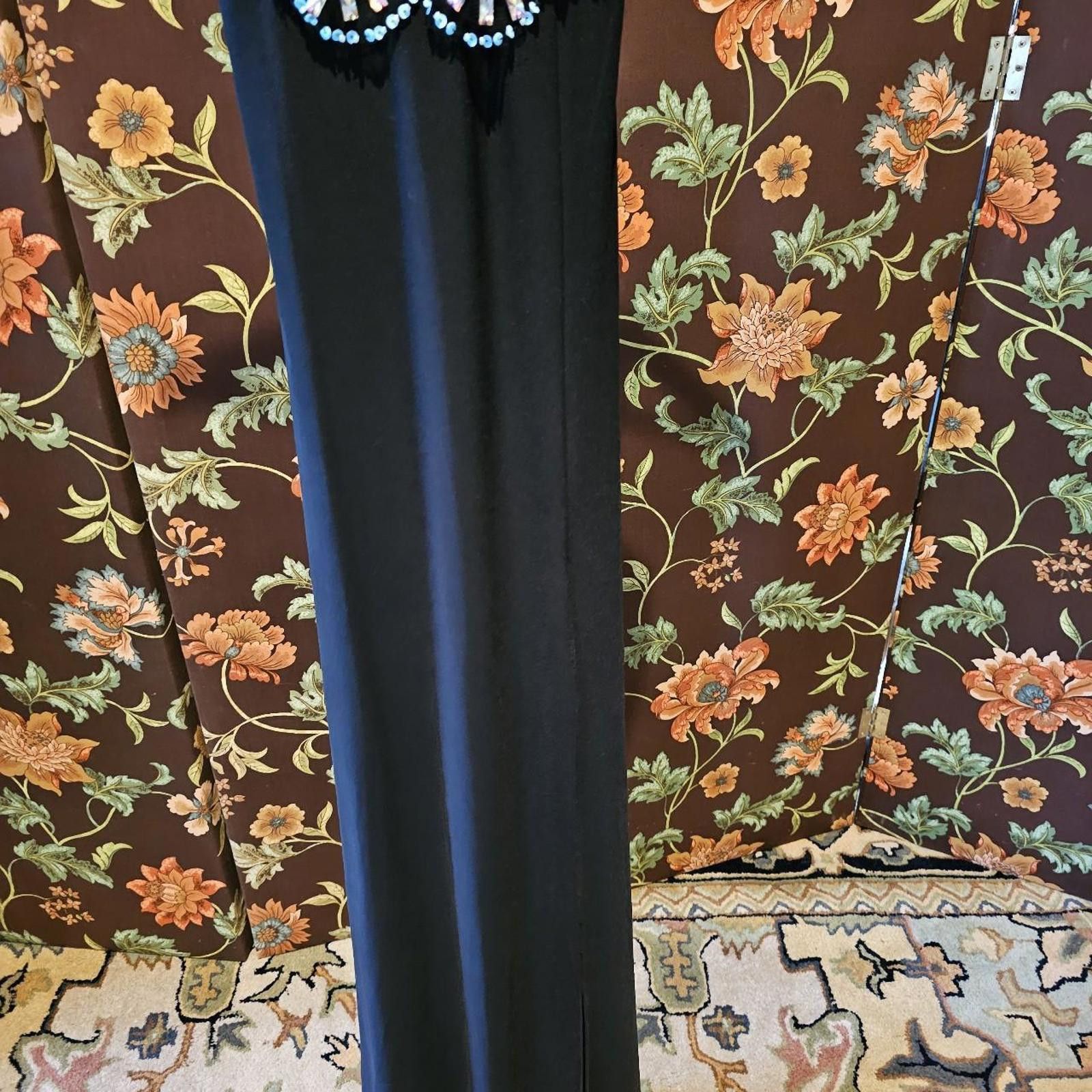 Designer Blondie Nites Women's Formal Dress with Bead Work Size M / US 6-8 / IT 42-44 - 5 Thumbnail