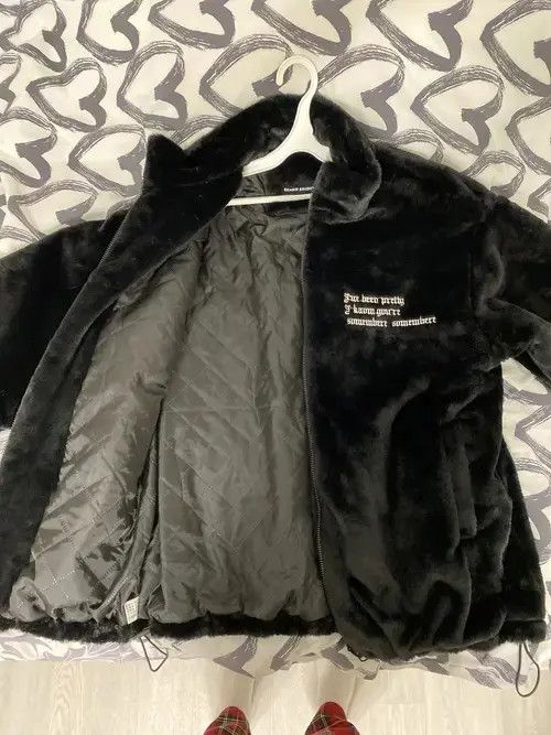 Japanese Brand Jack Jacket Imitation Rabbit Hair Size M / US 6-8 / IT 42-44 - 4 Thumbnail