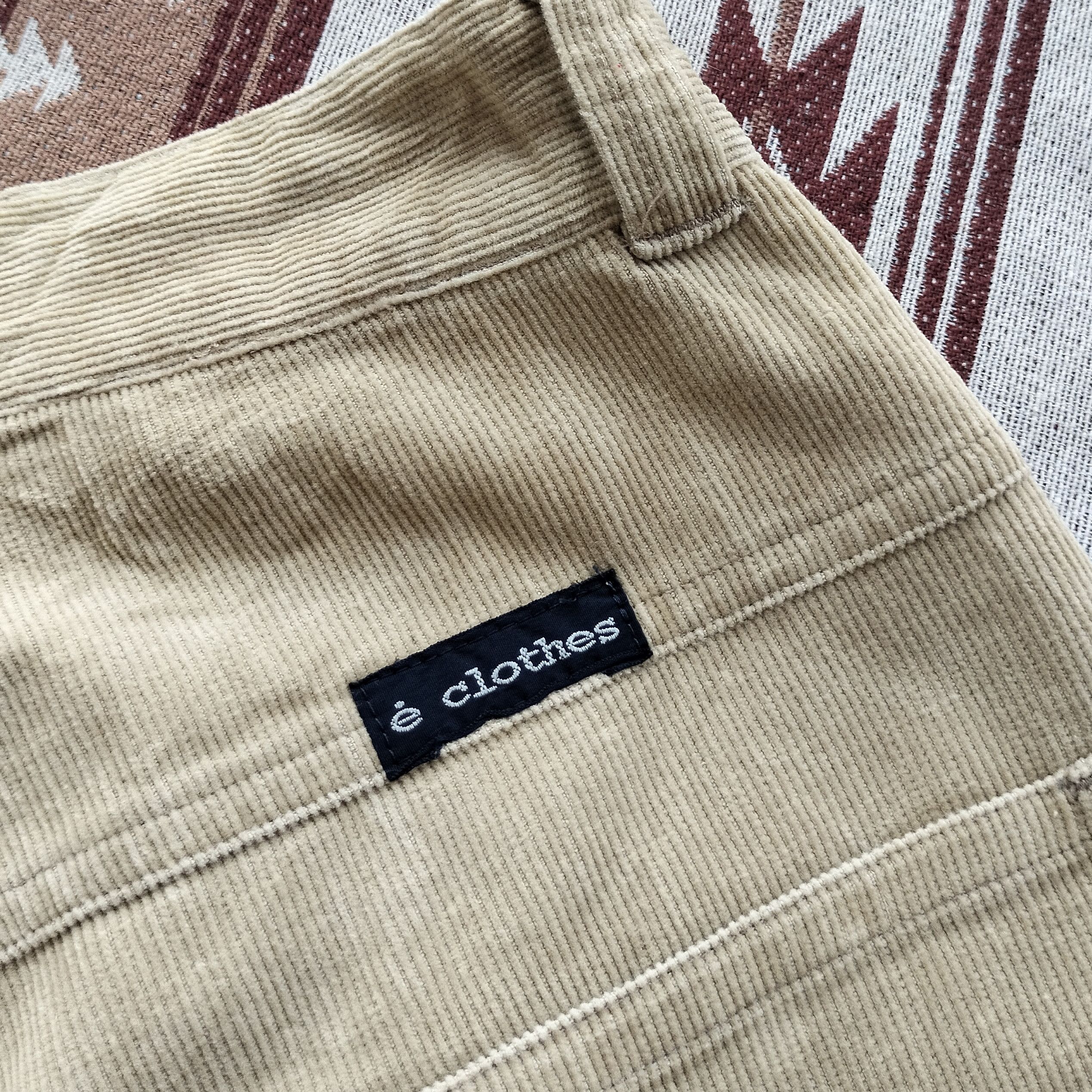 eS Vintage 90s skateboard e Board wear corduroi pants Size US 30 / EU 46 - 7 Thumbnail