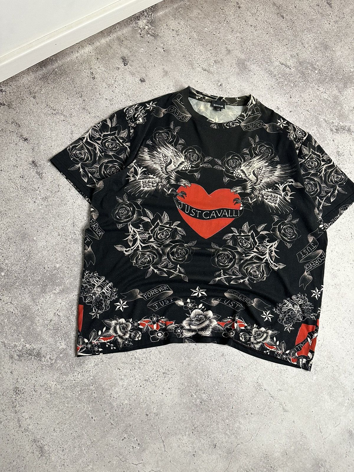 Just Cavalli Just Cavalli All Over Print Tattoo Jean Paul Gaultier Style Size US XL / EU 56 / 4 - 3 Thumbnail