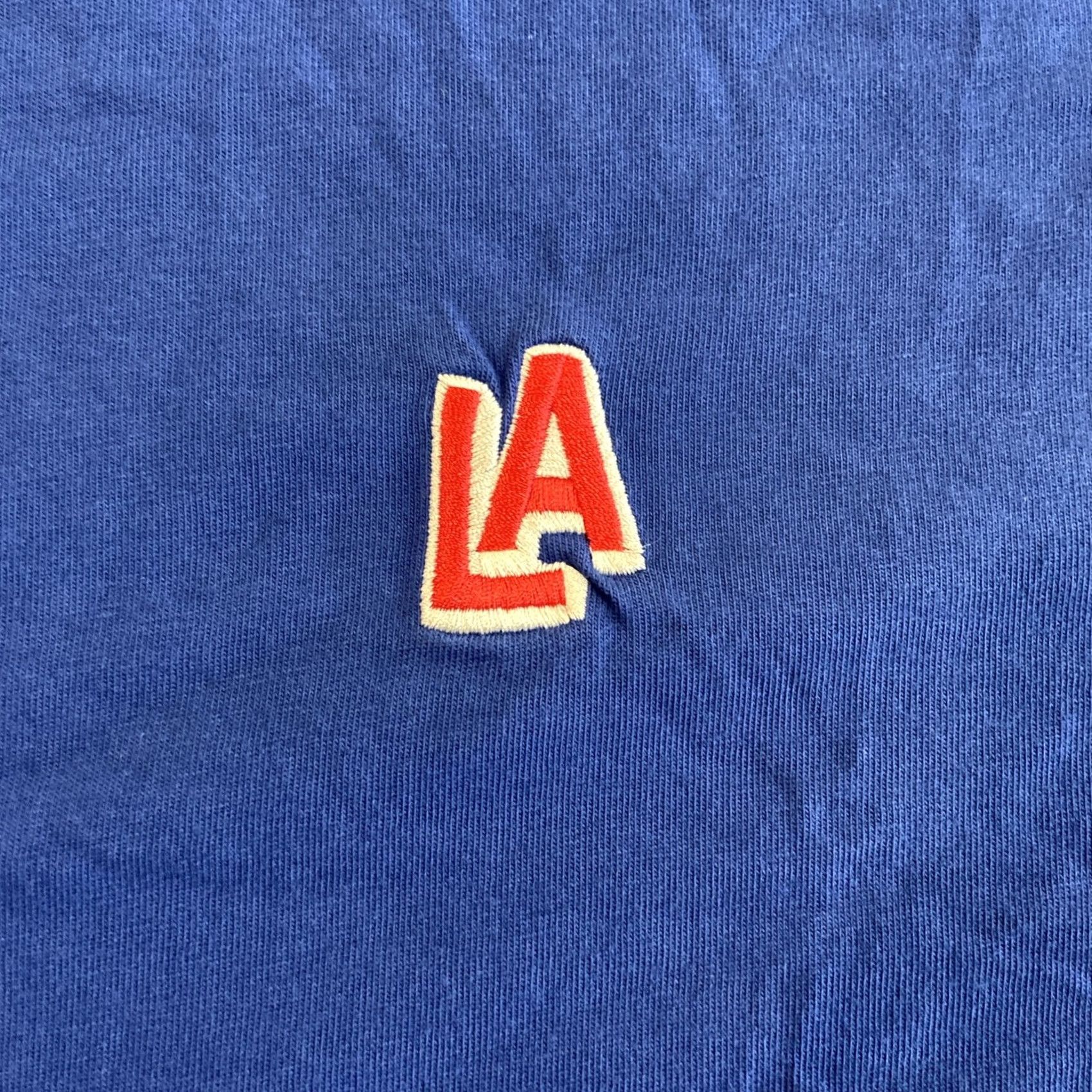 Ebbets Field Flannels Ebbets Field Flannels Los Angeles Angels T Shirt L Embroidered Blue Cotton Flannel Men Regular Size Size US L / EU 52-54 / 3 - 2 Thumbnail