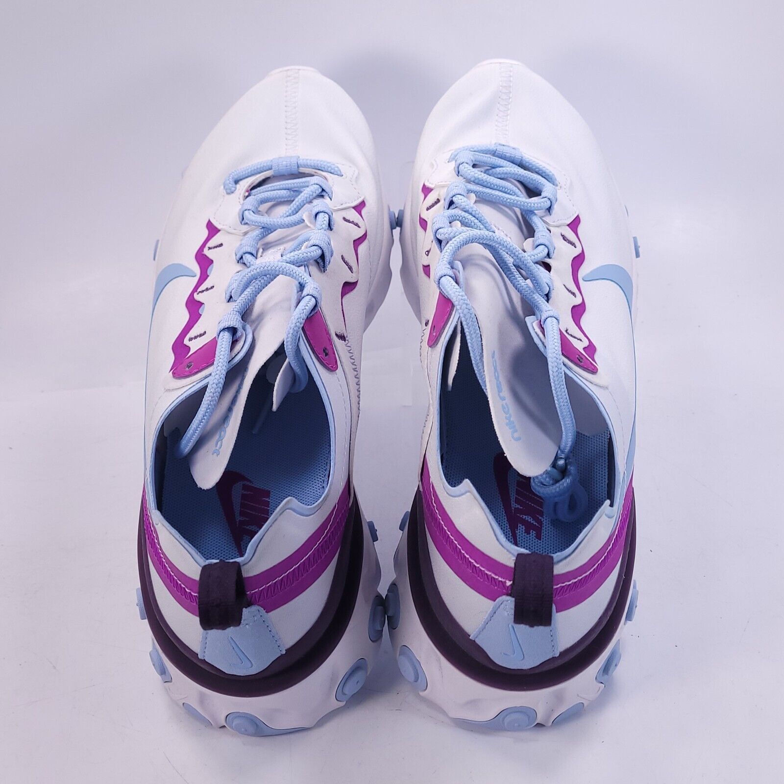 Nike Nike React Element 55 Shoe Womens Size 10 BQ2728-008 White Size US 10 / IT 40 - 4 Thumbnail