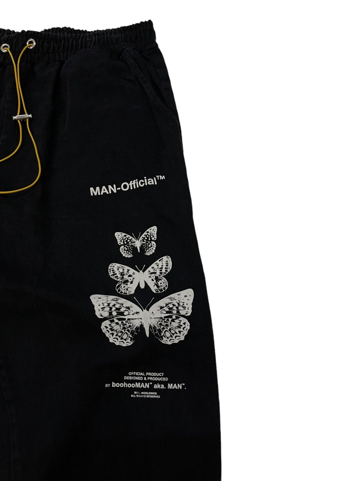Other BOOHOOMAN MAN OFFICIAL TWILL CARGO BUTTERFLY PRINT TROUSER Size US 32 / EU 48 - 3 Thumbnail