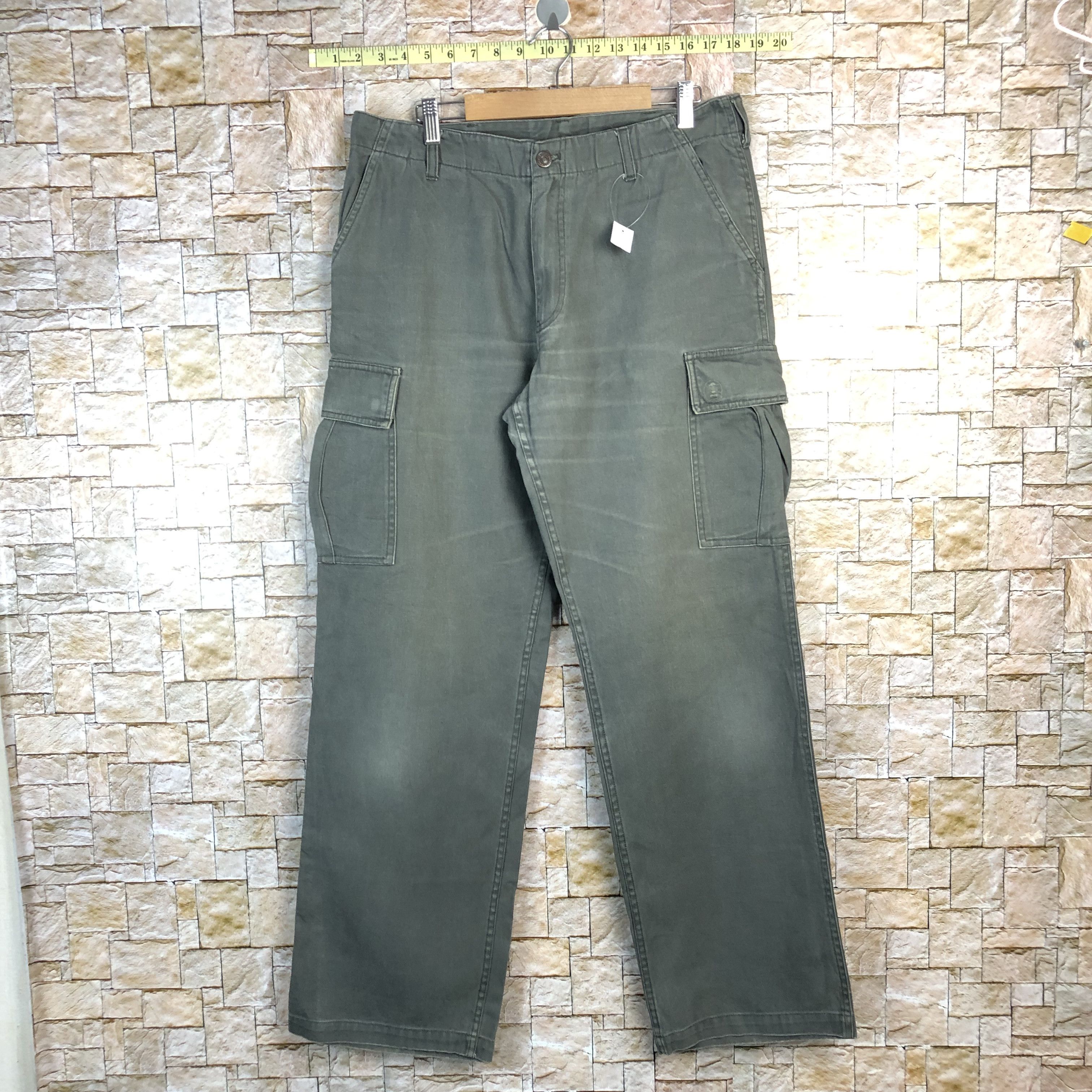 Coleman Coleman Grey Cargo Multipocket Pants #A725 Size US 32 / EU 48 - 1 Thumbnail