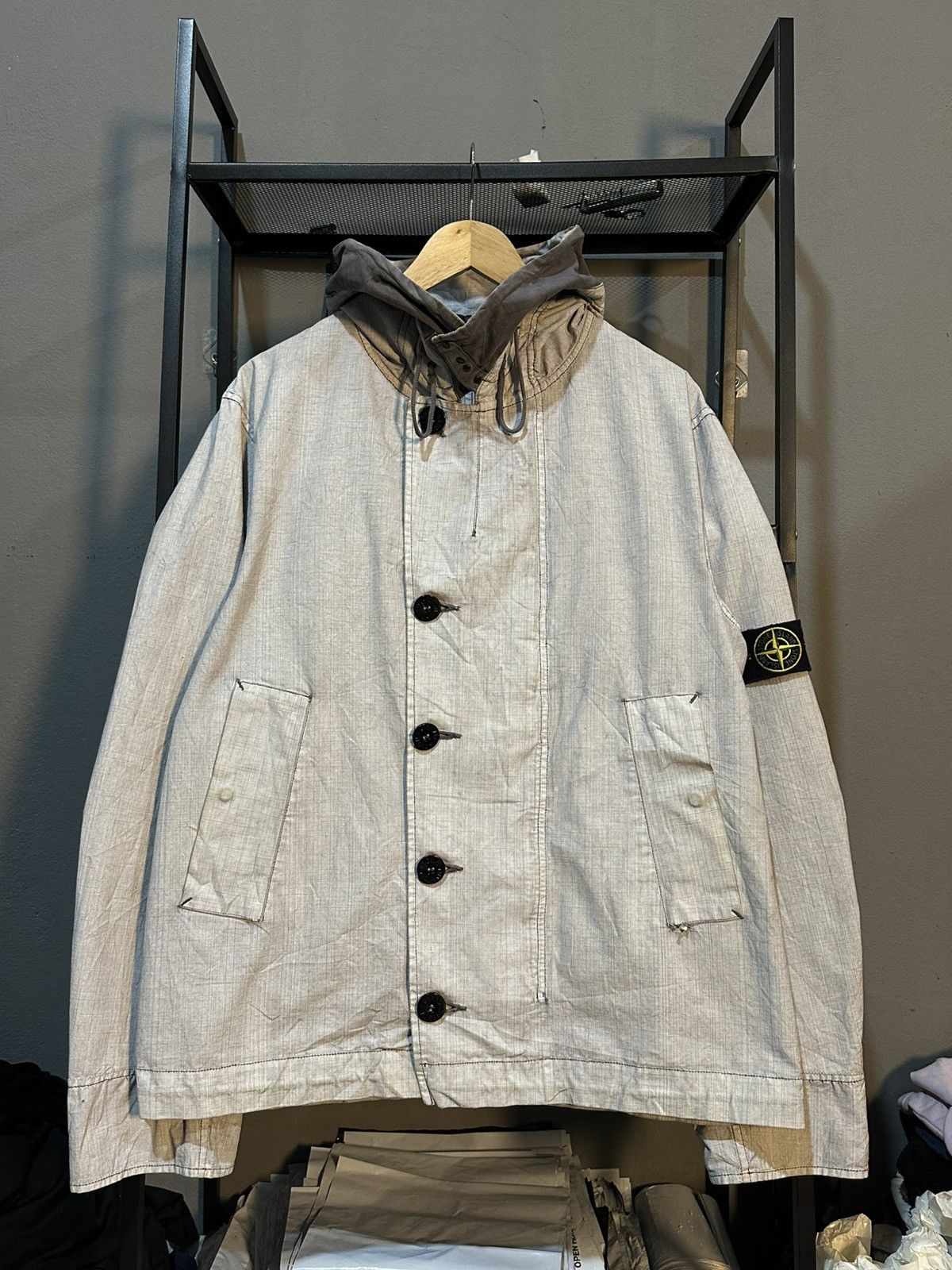 Stone Island 30 ANNI RASO GOMMATO VINYL COVER | Grailed