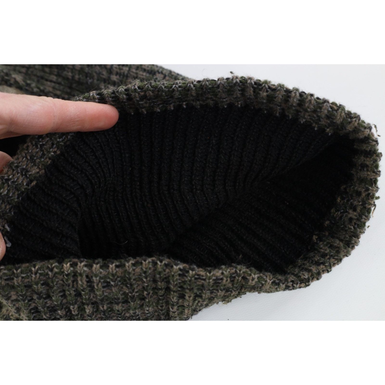 Vintage Vintage 90s Streetwear Camouflage Face Camouflage Beanie Hat Size ONE SIZE - 7 Thumbnail