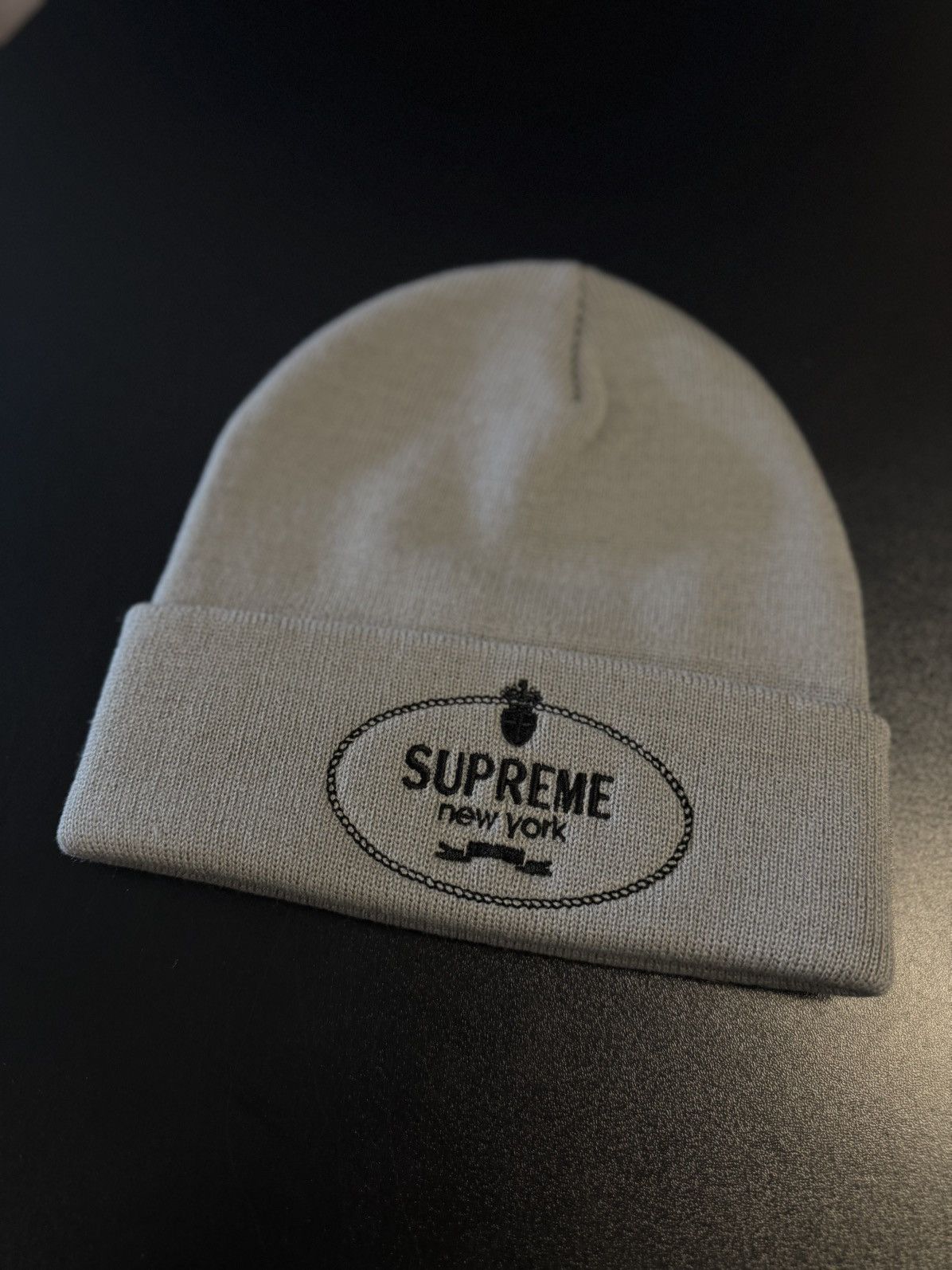 Supreme Supreme Beanie White Blue Brand New Size ONE SIZE - 4 Thumbnail