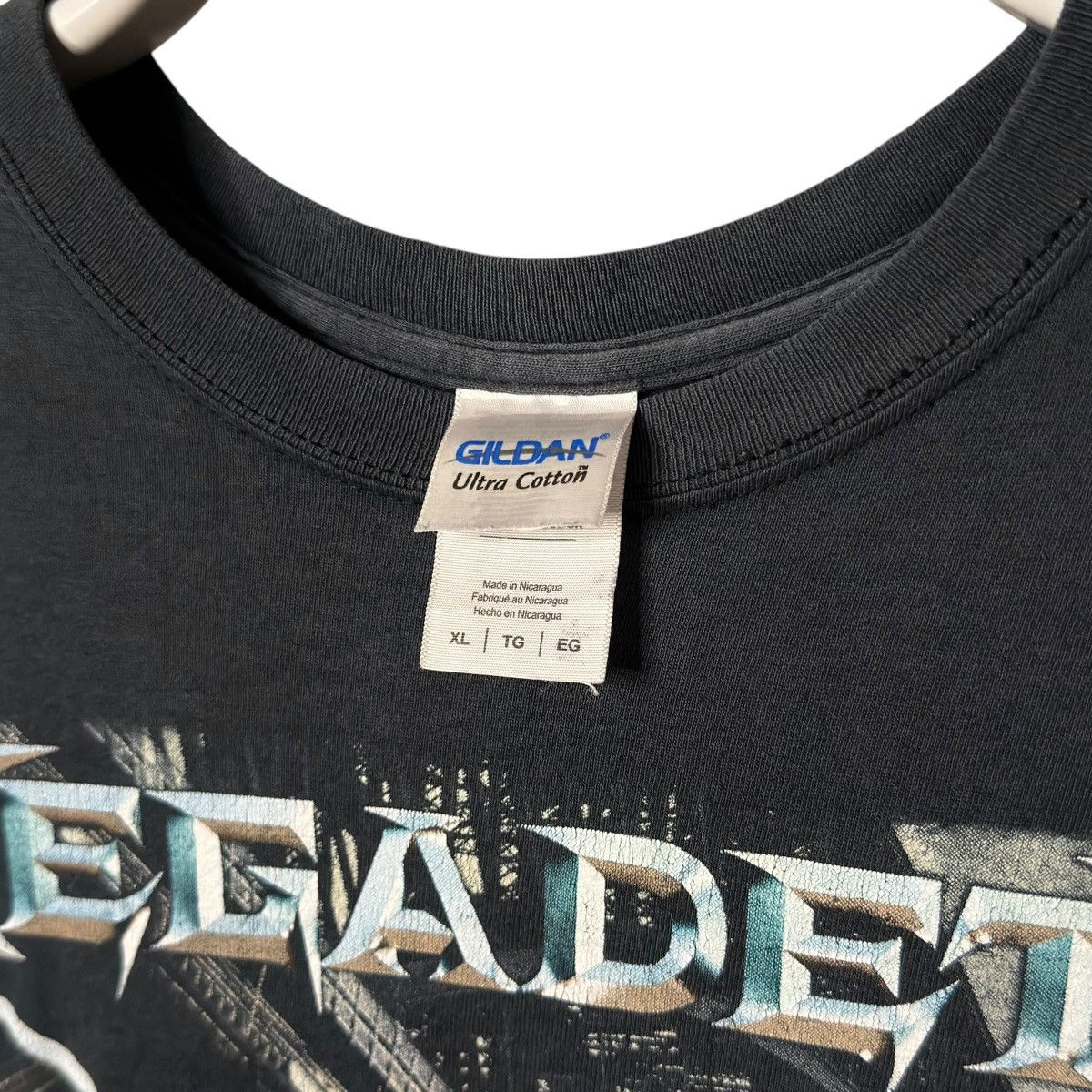 Megadeth 2015 Megadeth 'Dystopia World Tour' Band T-Shirt, Size XL! Size US XL / EU 56 / 4 - 5 Thumbnail