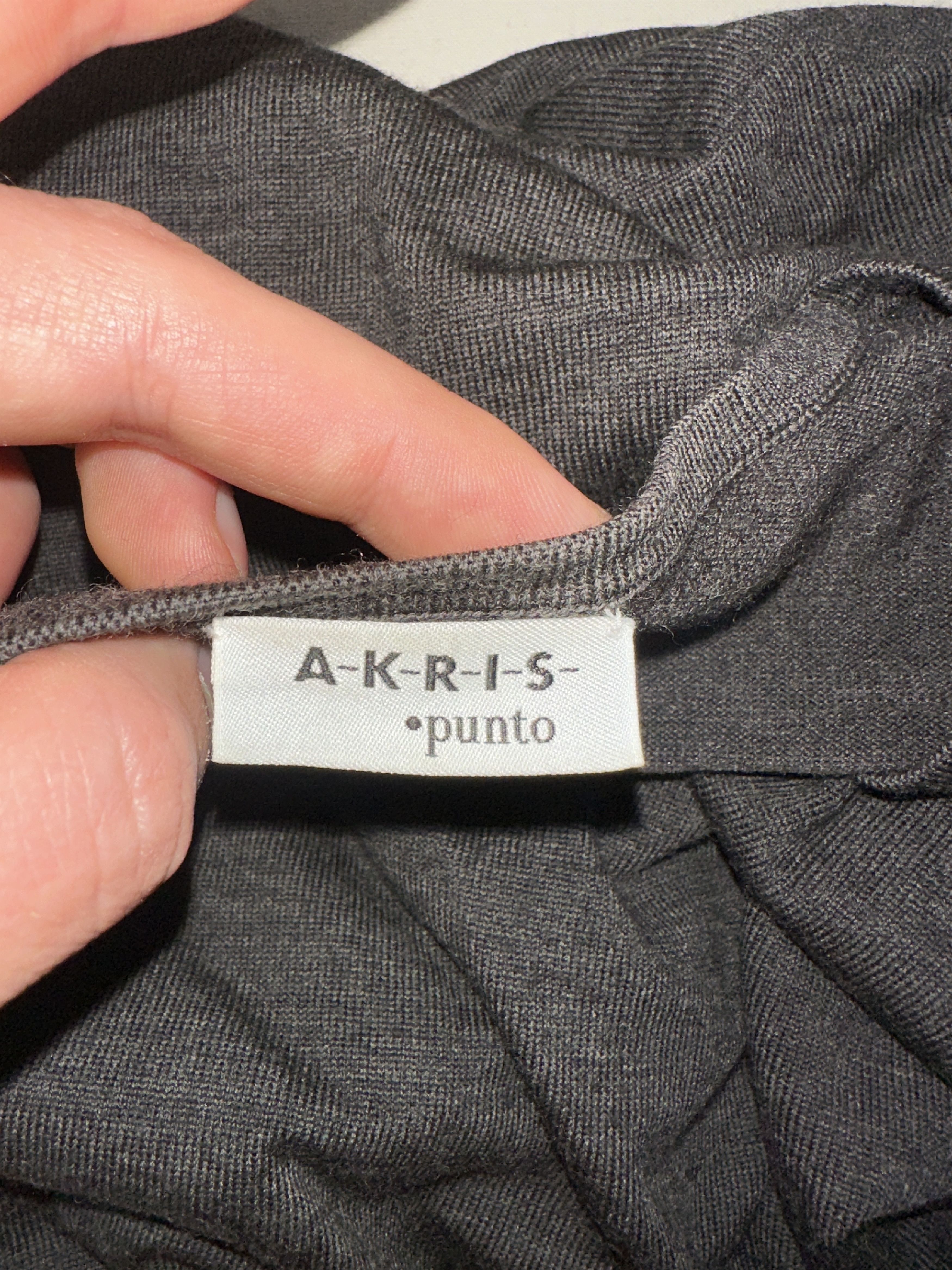 Akris Akris Punto Fine Wool Knit Sleeveless Sweater Vest Size 44 Size S / US 4 / IT 40 - 3 Thumbnail