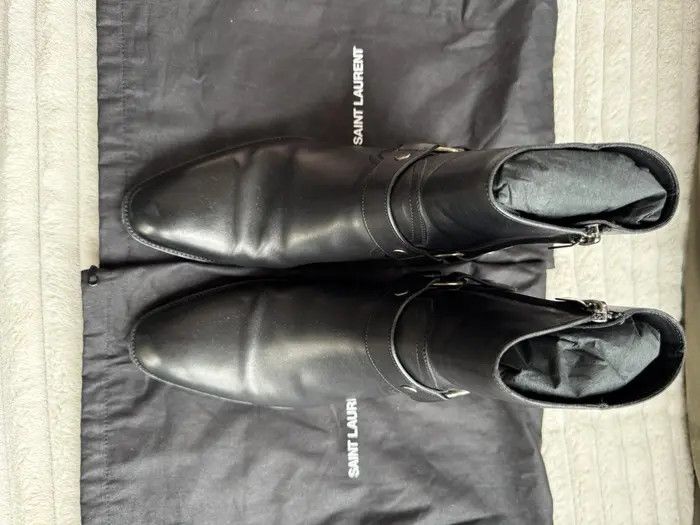 Saint Laurent Paris Saint Laurent Wyatt Harness Boot Size US 8.5 / EU 41-42 - 13 Thumbnail