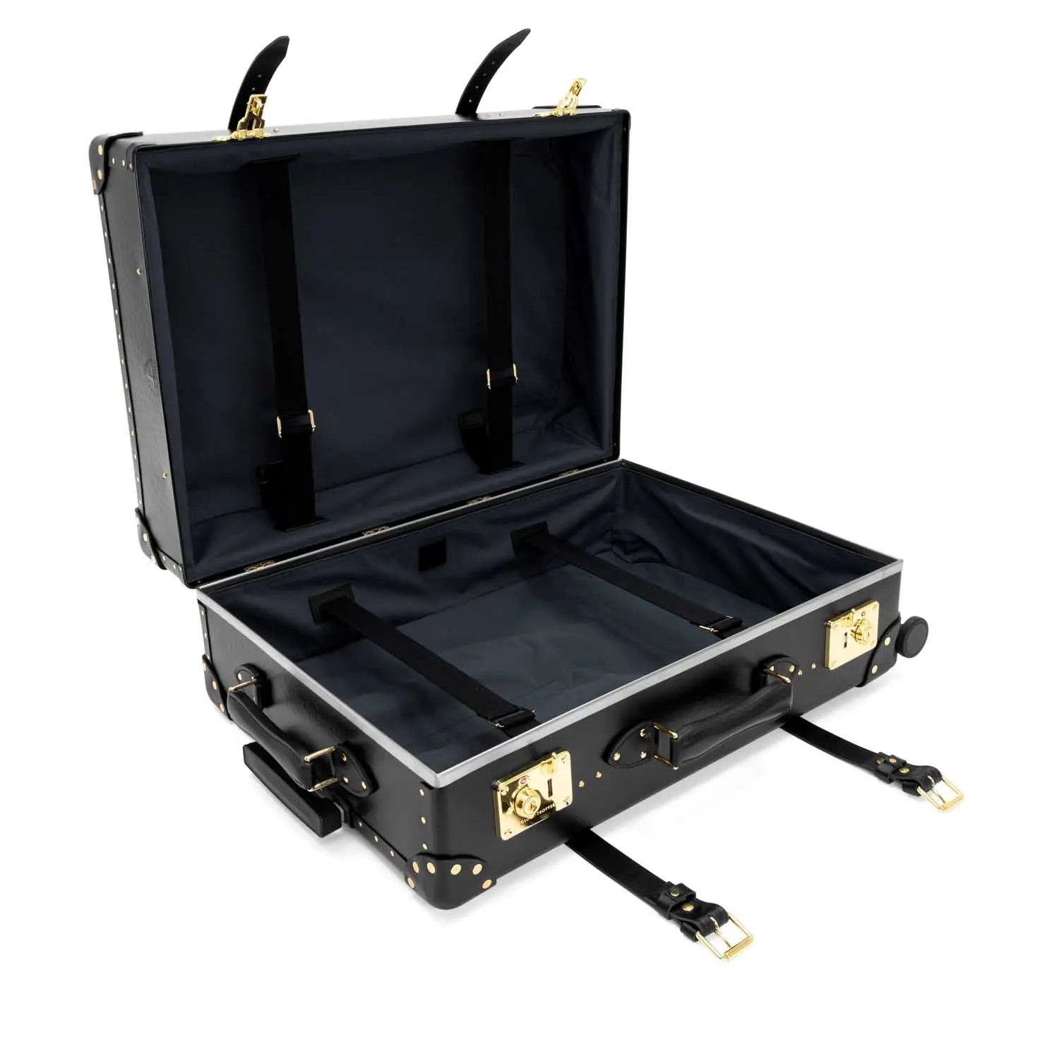 Globe-Trotter o1sim0925 Size: OS / Large Check-In - 4 Wheels in Black Size ONE SIZE - 6 Thumbnail