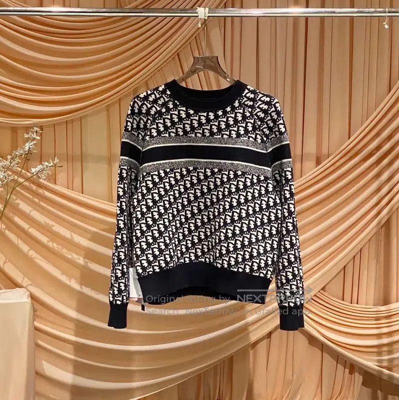 Dior Dior Blue Wool Sweater for Women . Size M / US 6-8 / IT 42-44 - 1 Thumbnail