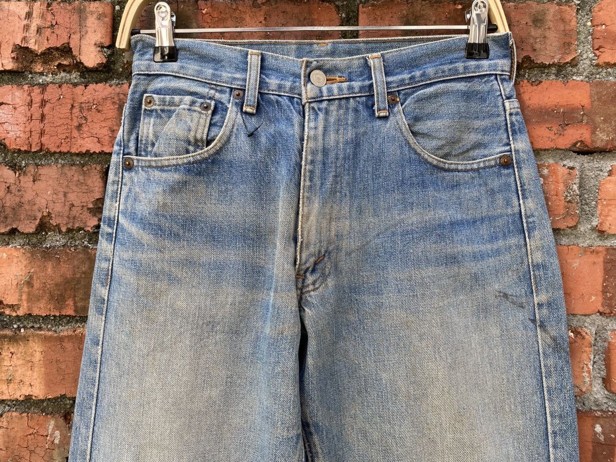 Levi's × Levi's Vintage Clothing × Vintage W28x31 vintage levi's 502xx redline big E distressed Japan Size US 28 / EU 44 - 4 Thumbnail