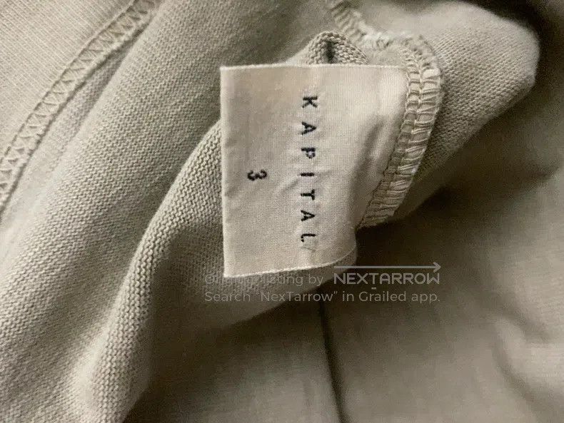 Kapital Kapital Heavy water washing to make old, worn, letter embe Size US L / EU 52-54 / 3 - 4 Thumbnail