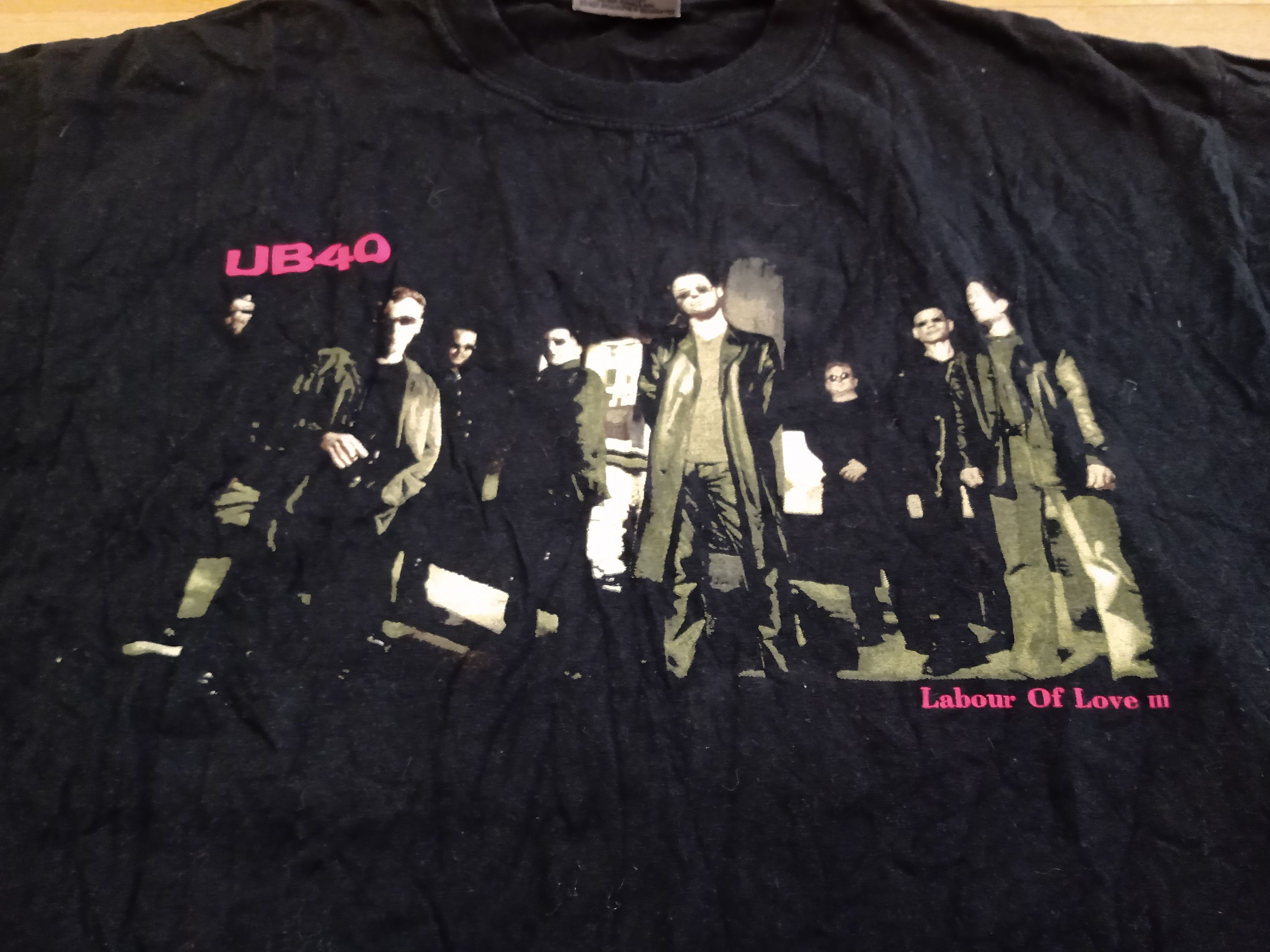 Band Tees UB40 World Tour '99 Vintage XL Shirt Reggae Labour Of Love Size US XL / EU 56 / 4 - 2 Thumbnail