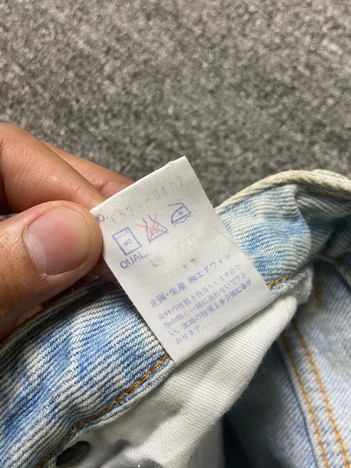 Edwin × Japanese Brand × Vintage Classic Edwin x Something Regular Fit Denim Jeans (132) Size US 26 / EU 42 - 7 Thumbnail