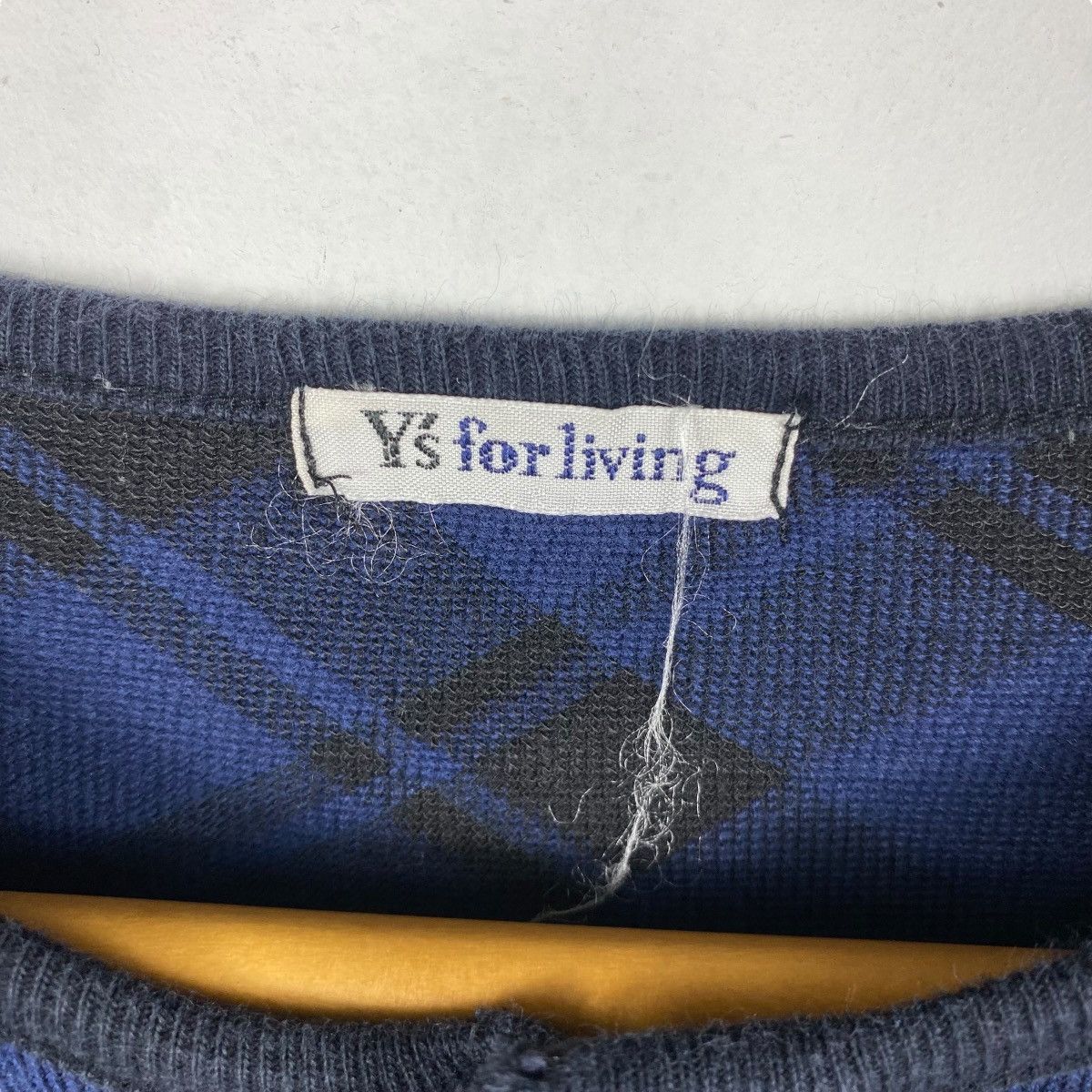 Yohji Yamamoto Vintage Y's FOR LIVING By Yohji Yamamoto Plaid Button Tops Size M / US 6-8 / IT 42-44 - 5 Thumbnail