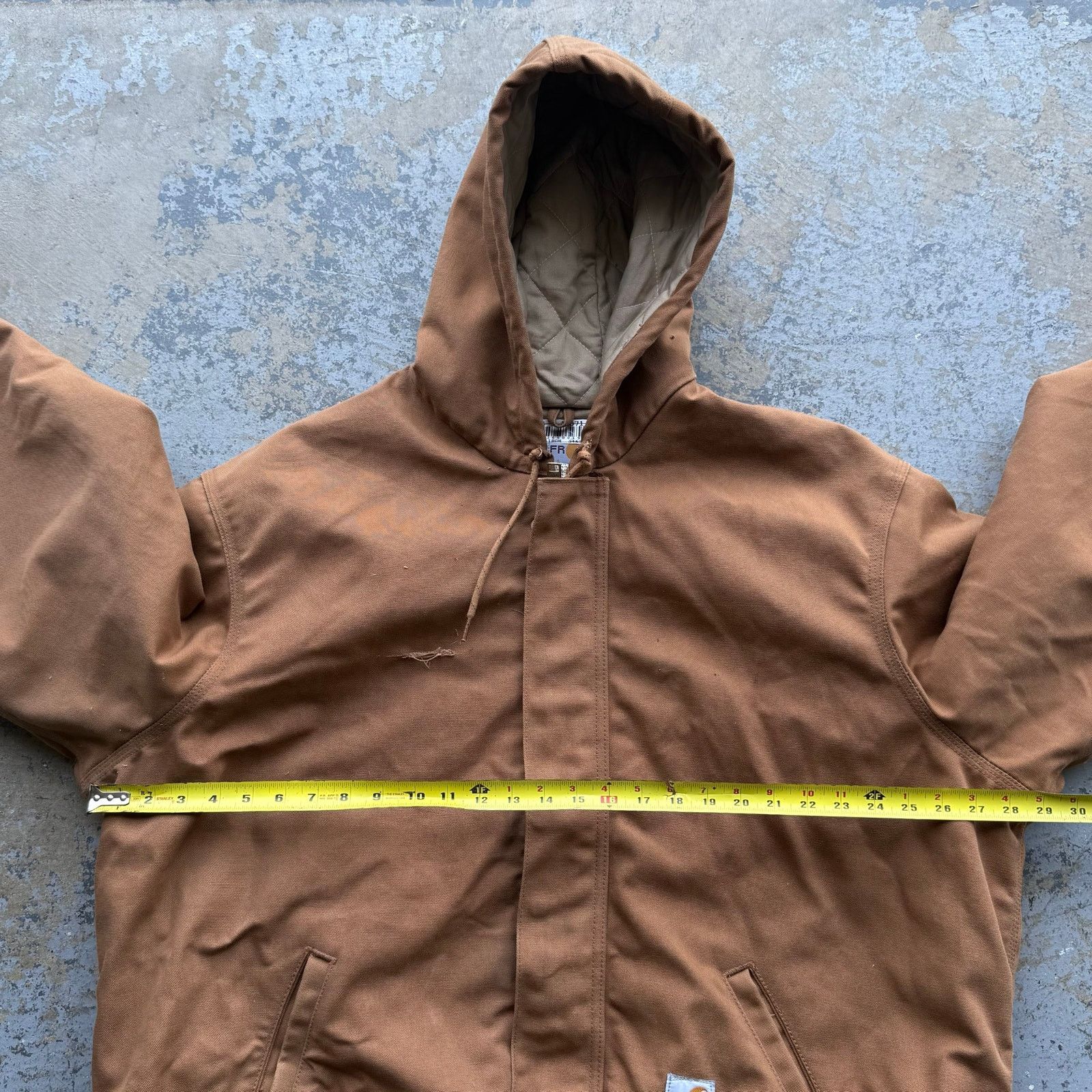 Carhartt Carhartt FRJ135 BRN Flame Resistant Workwear Jacket Sz 2XL Size US XXL / EU 58 / 5 - 6 Thumbnail