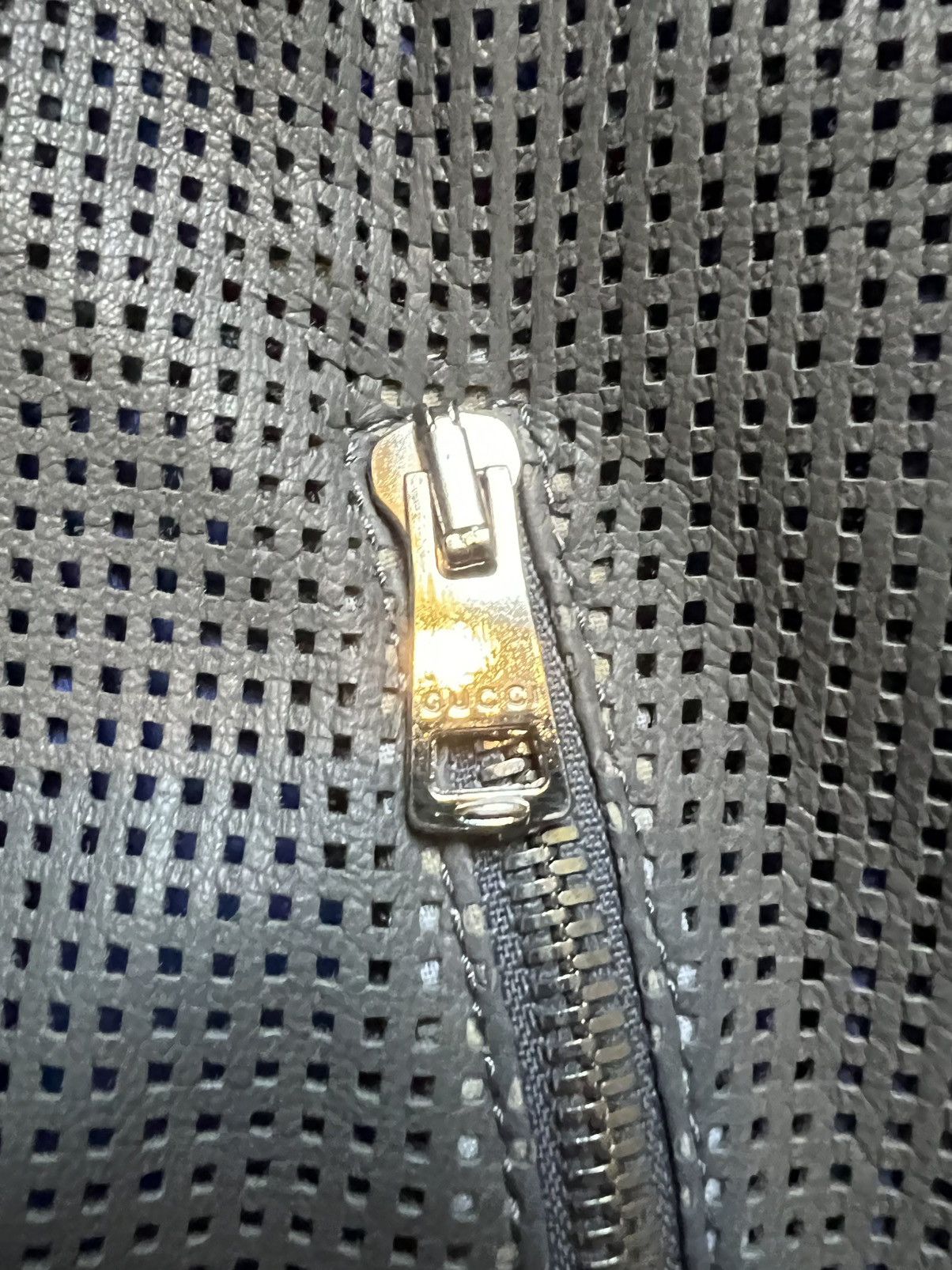 Gucci F/W08 Perforated Leather Jacket Tom Ford Size US M / EU 48-50 / 2 - 3 Thumbnail