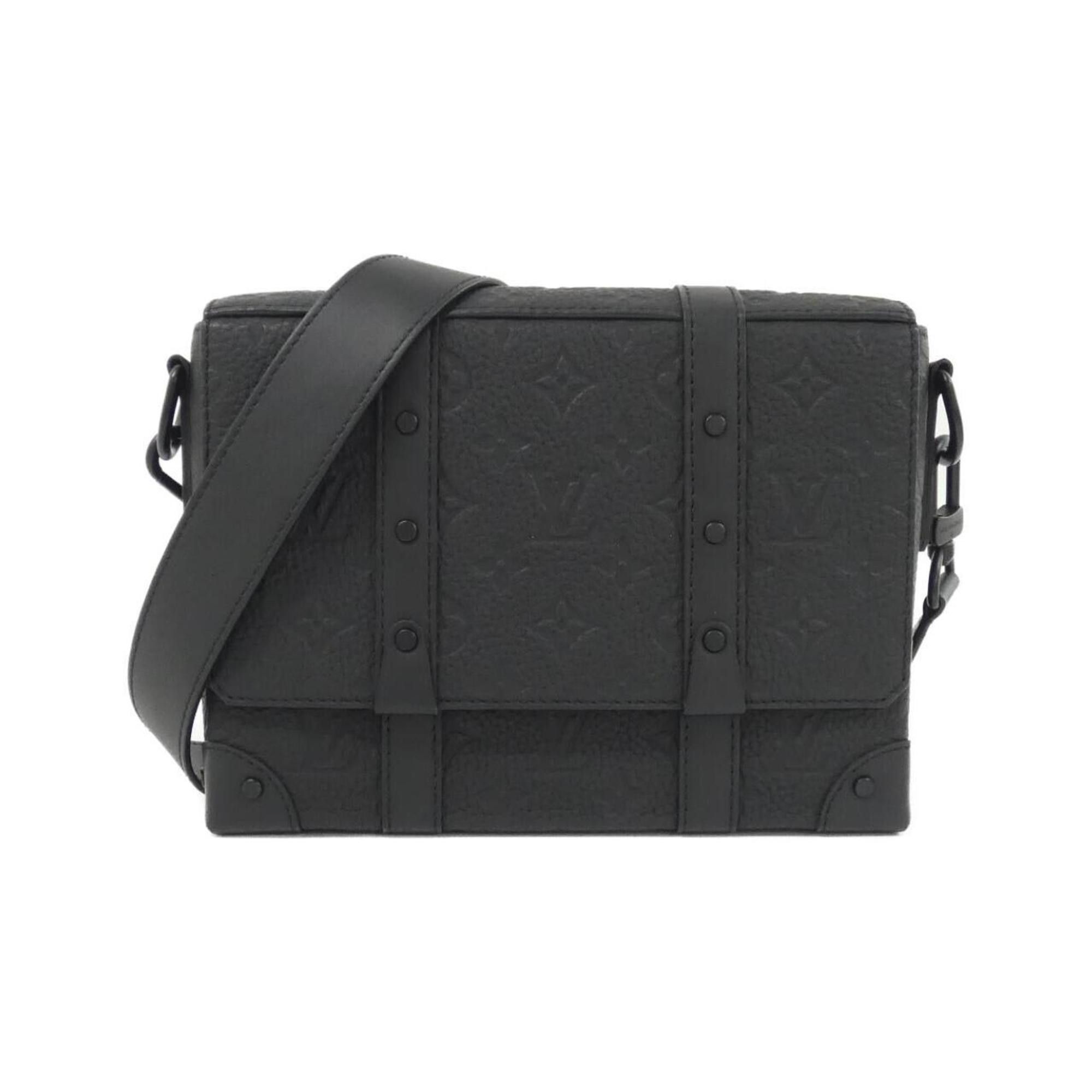 Louis Vuitton Taurillon Monogram Trunk Messenger PM M57726 Shoulder Bag