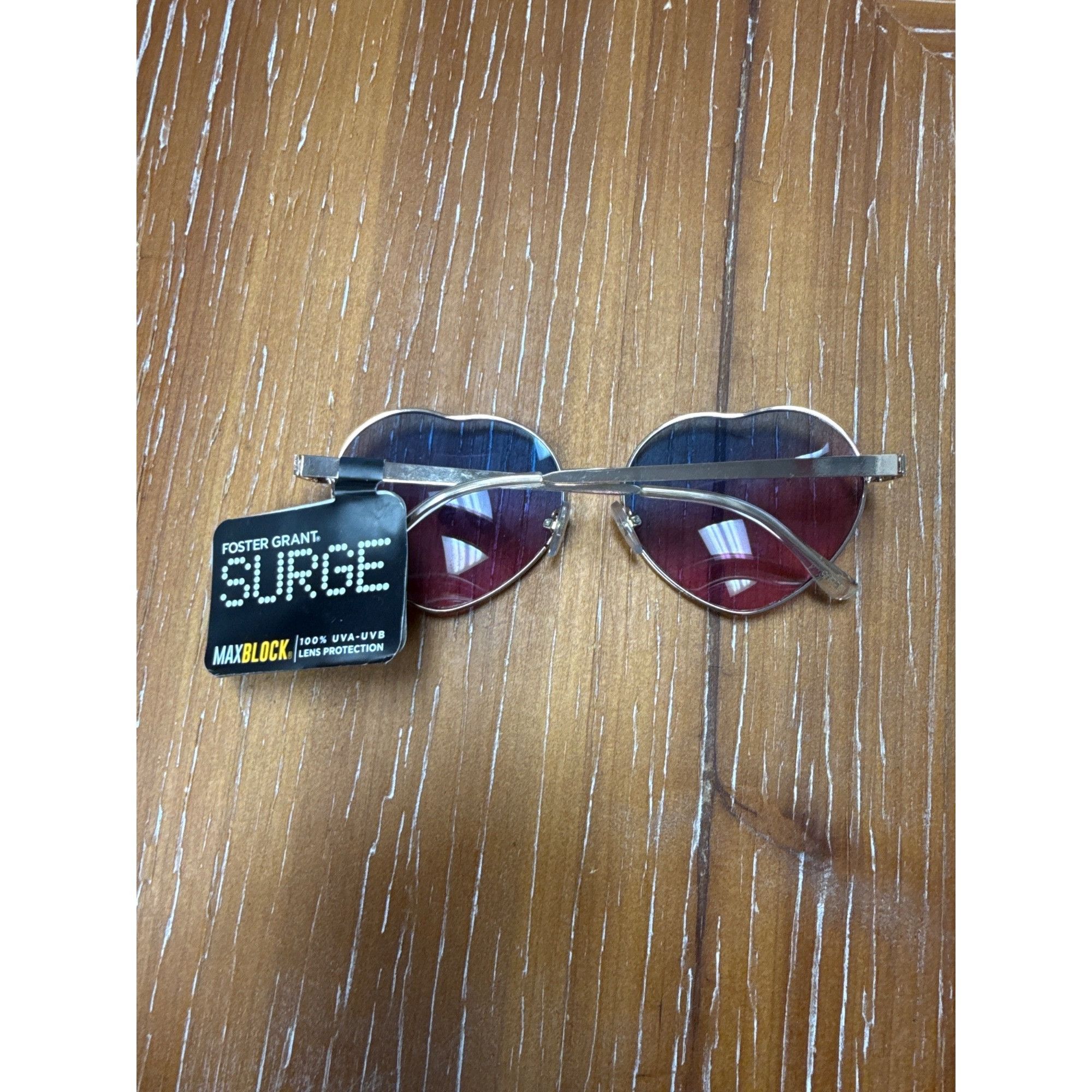 Foster Grant Foster Grant Surge Rimless Heart Sunglasses With Gradient Pi Size ONE SIZE - 5 Thumbnail