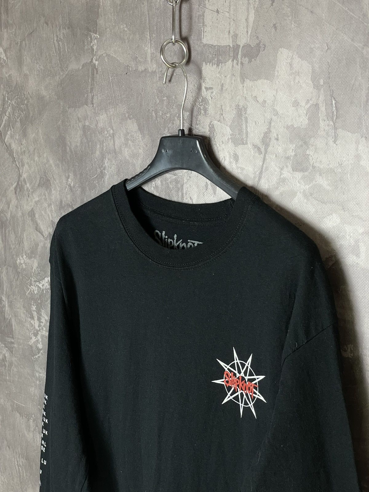 Band Tees × Slipknot × Vintage Vintage Slipknot Y2K Band Punk Rock Tour Long Sleeve Shirt Size US M / EU 48-50 / 2 - 8 Thumbnail