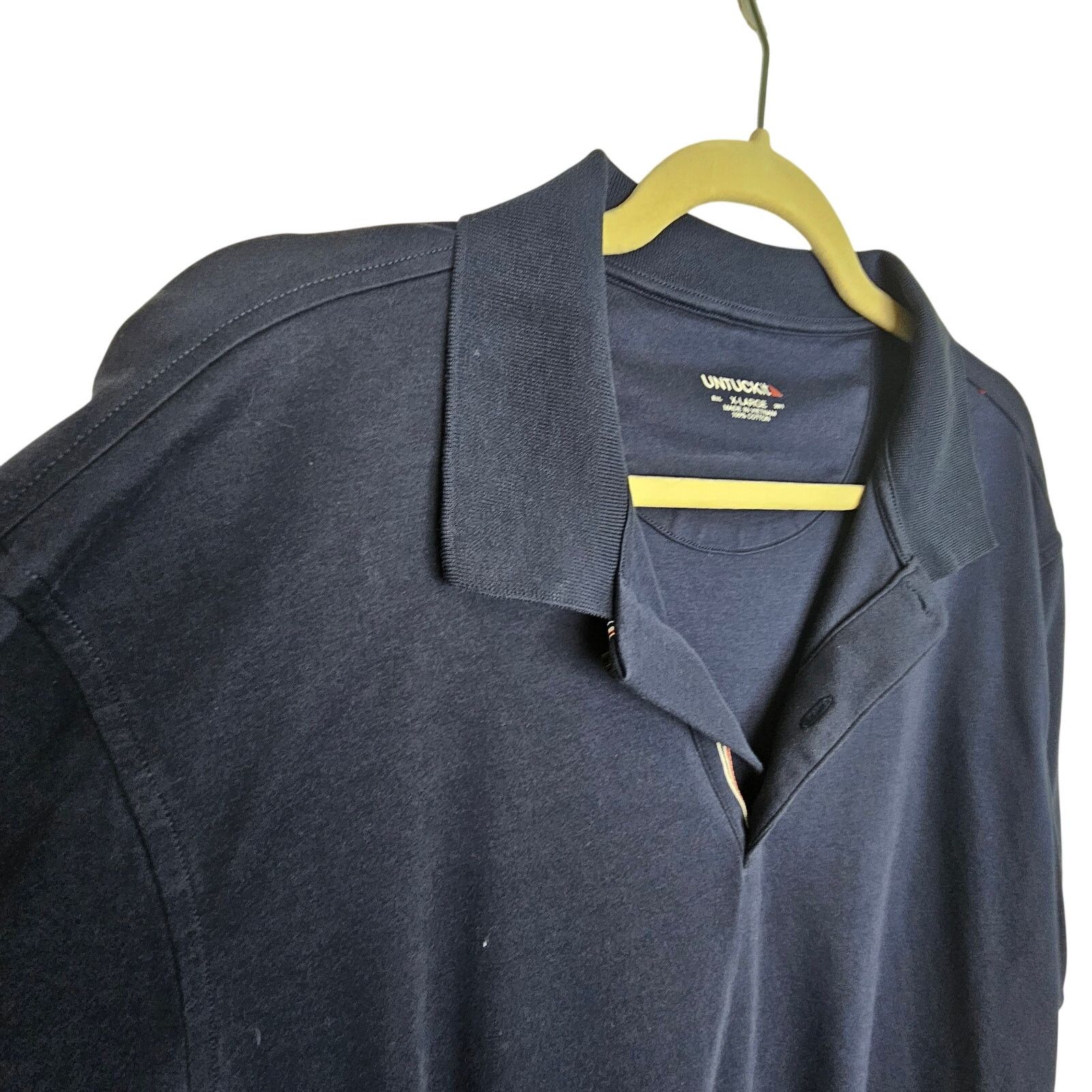 UNTUCKit Untuckit Mens Polo Shirt Sz XL Minimalist Classic Business Size US XL / EU 56 / 4 - 5 Thumbnail